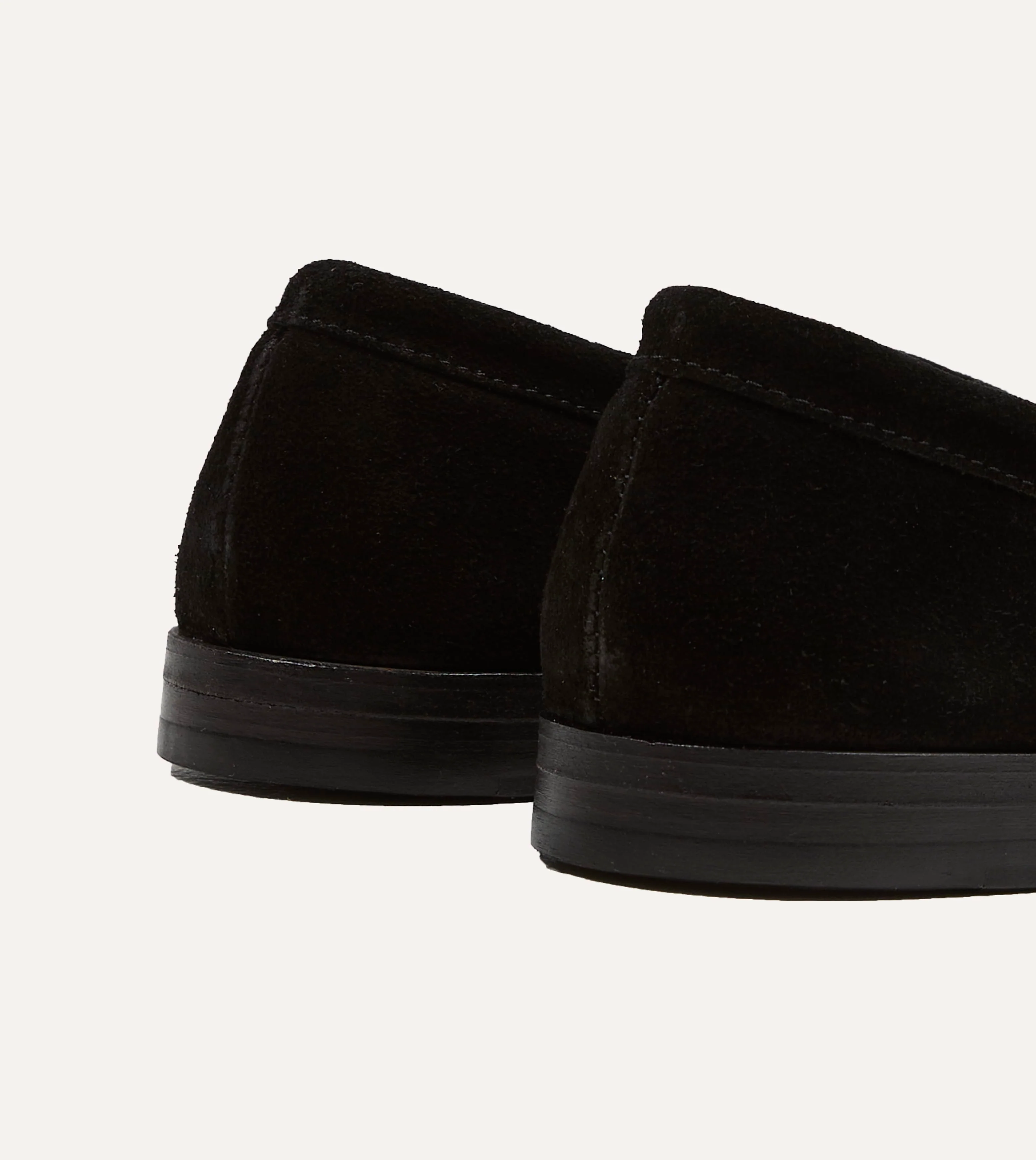 Black Suede Henri Summer Loafer - Image 6