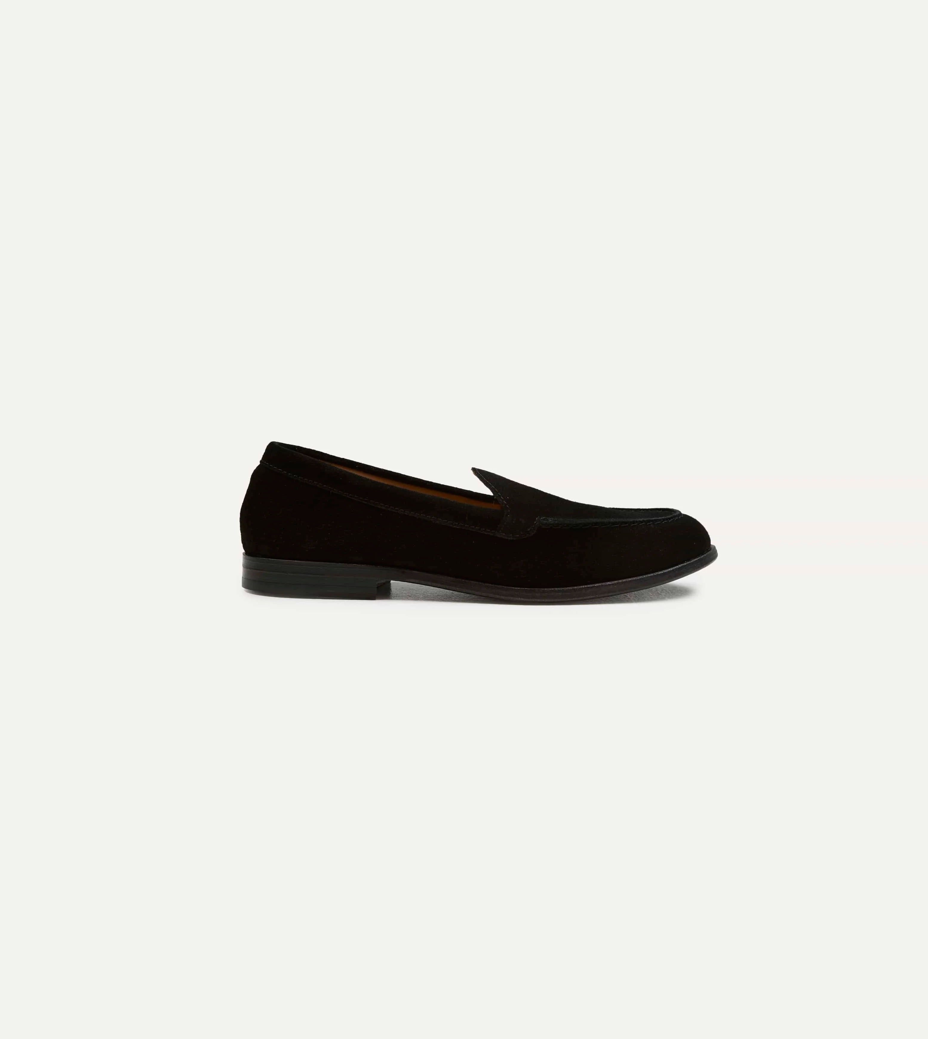 Black Suede Henri Summer Loafer - Image 7