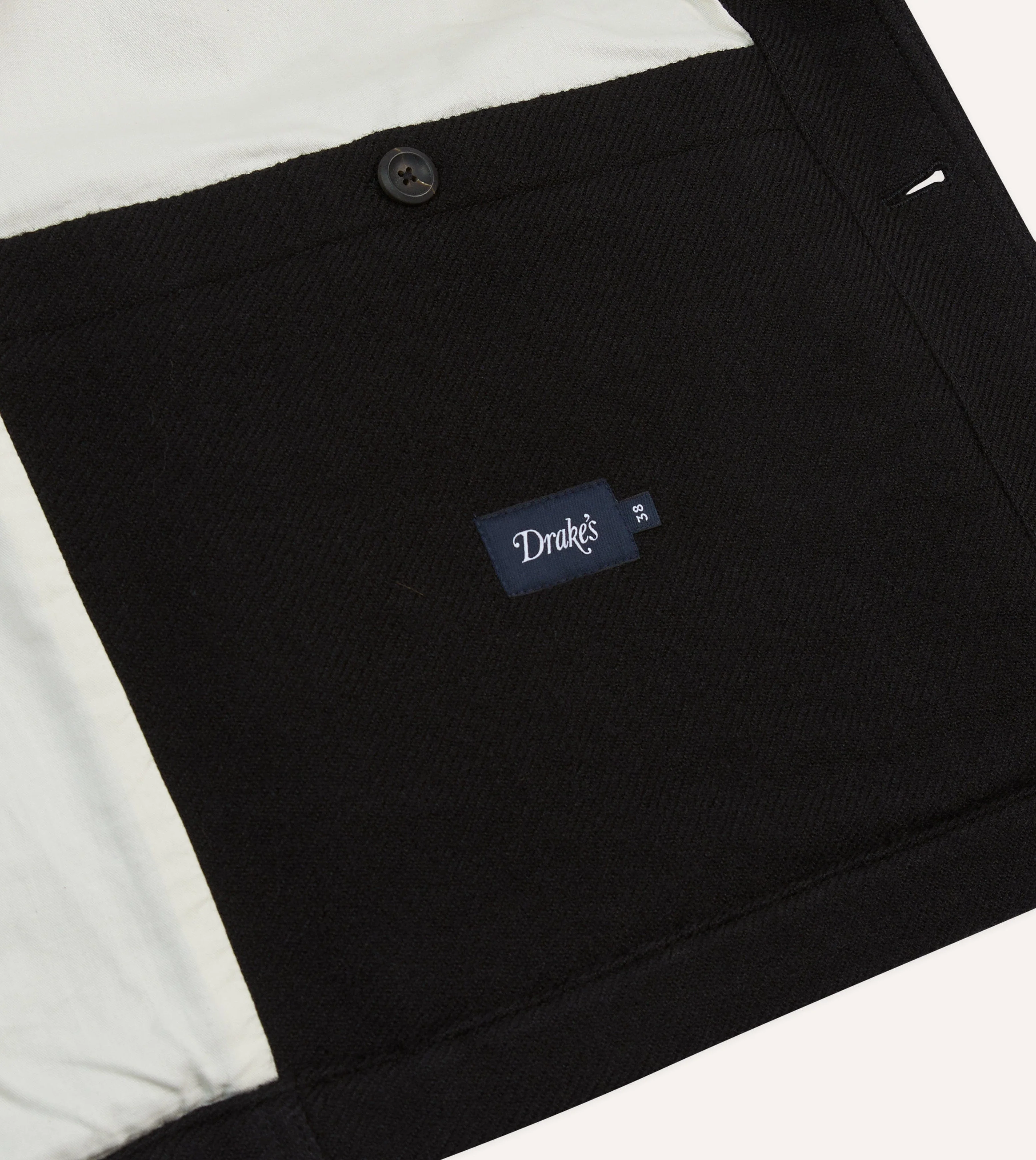 Black Wool Donkey Jacket - Image 6