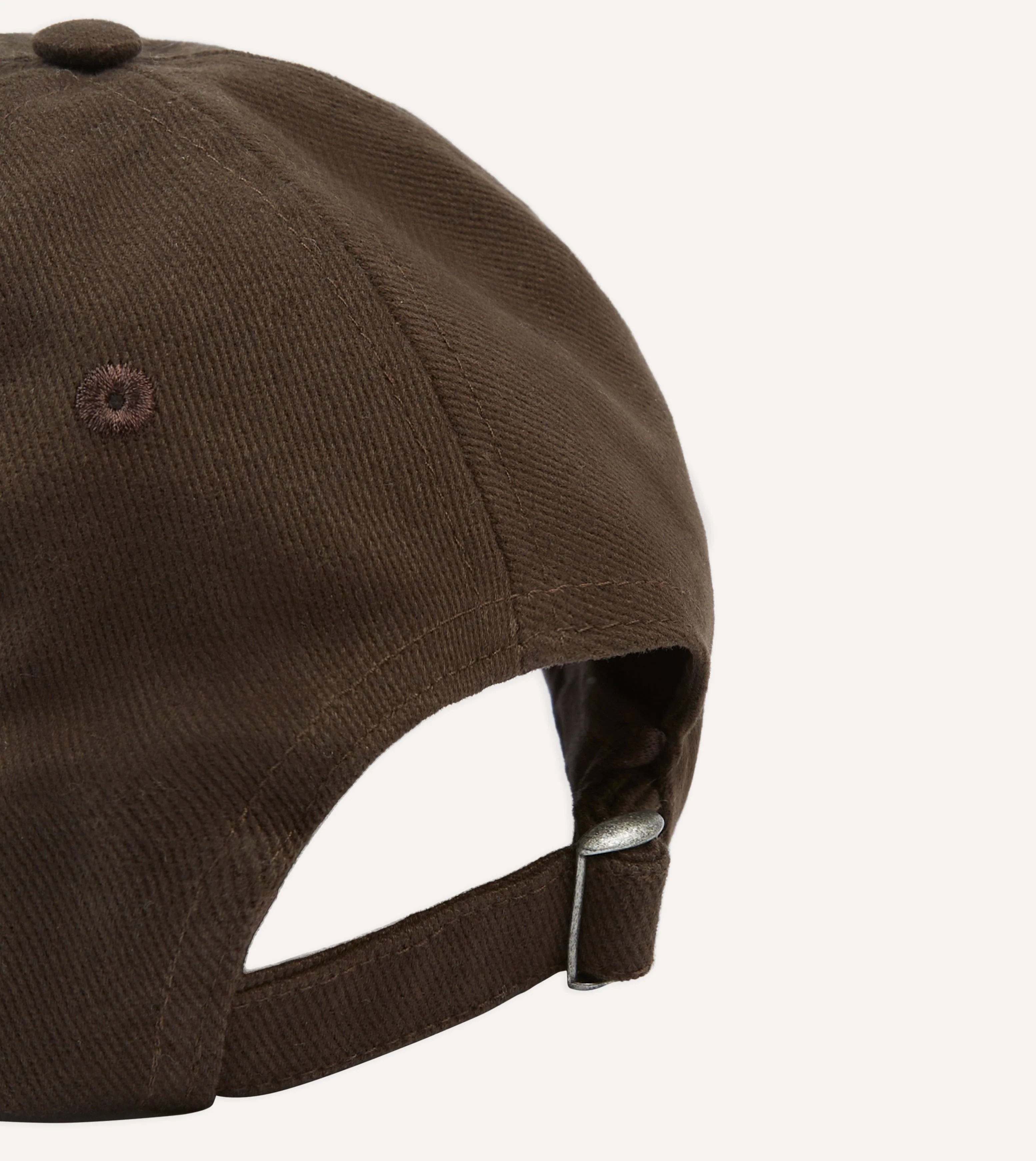 Brown Dog Heavy Cotton Twill Baseball Cap - Image 2