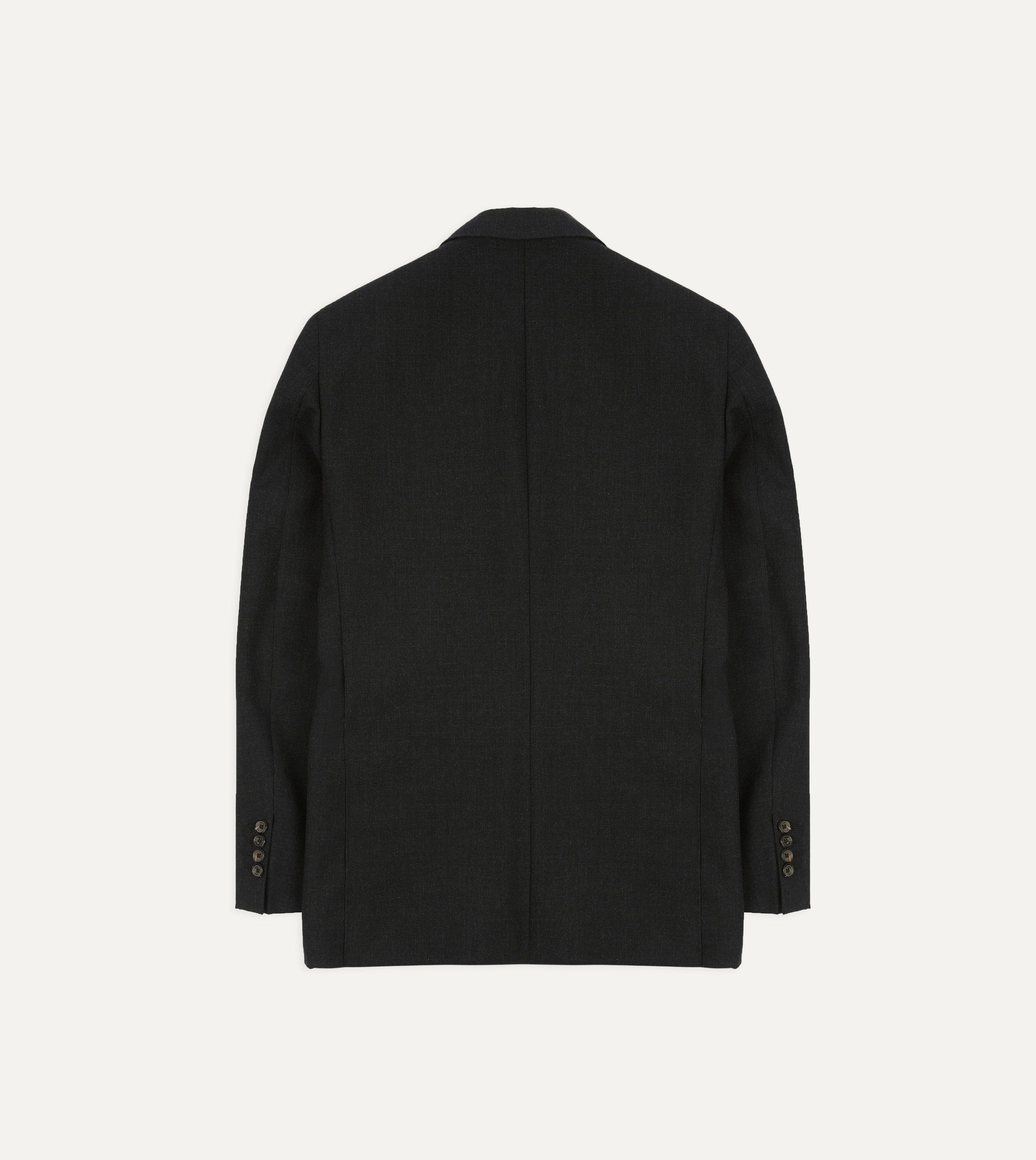 Charcoal Fresco® Wool Tailored Jacket - Image 8