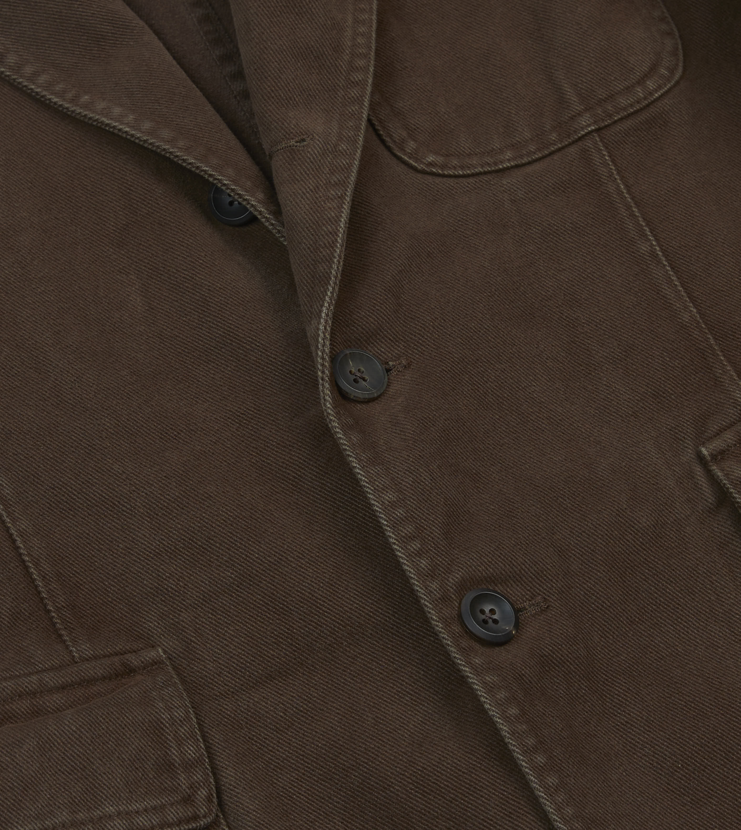 Cocoa Heavy Cotton Twill Games Blazer Mk. I - Image 5