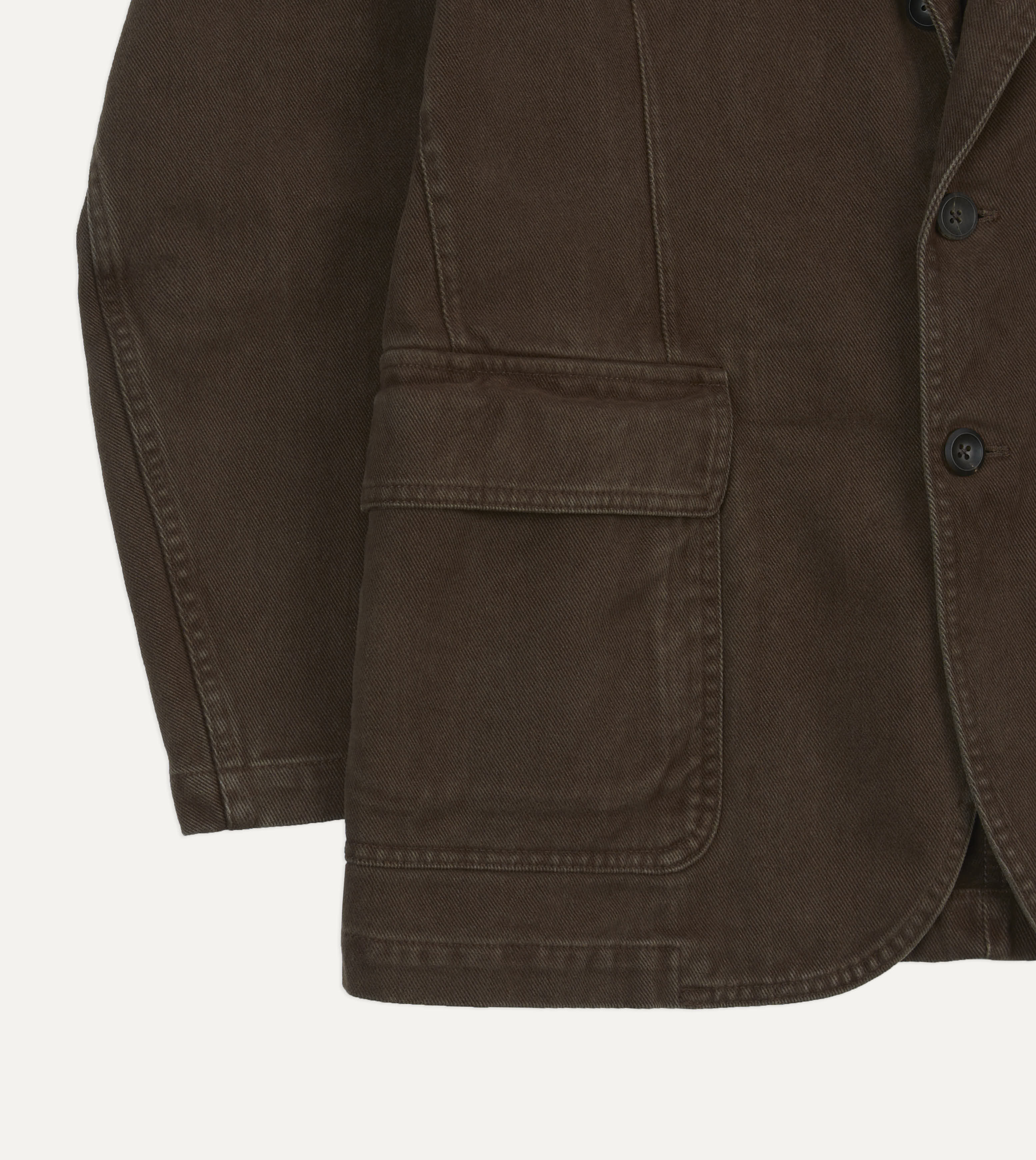Cocoa Heavy Cotton Twill Games Blazer Mk. I - Image 6