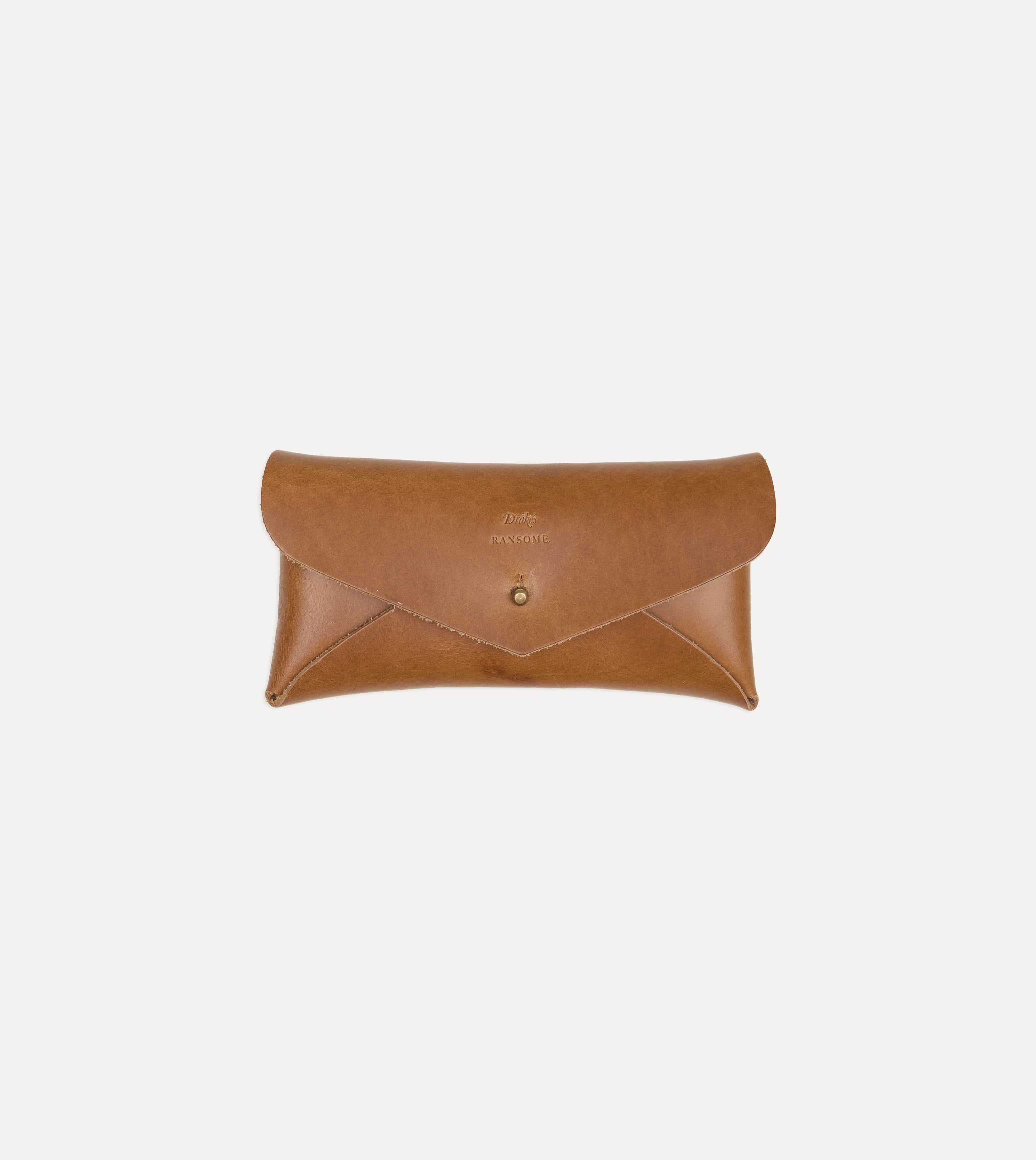 Drake's by Ransome Light Tortoiseshell Round Frame Sunglasses - Image 7