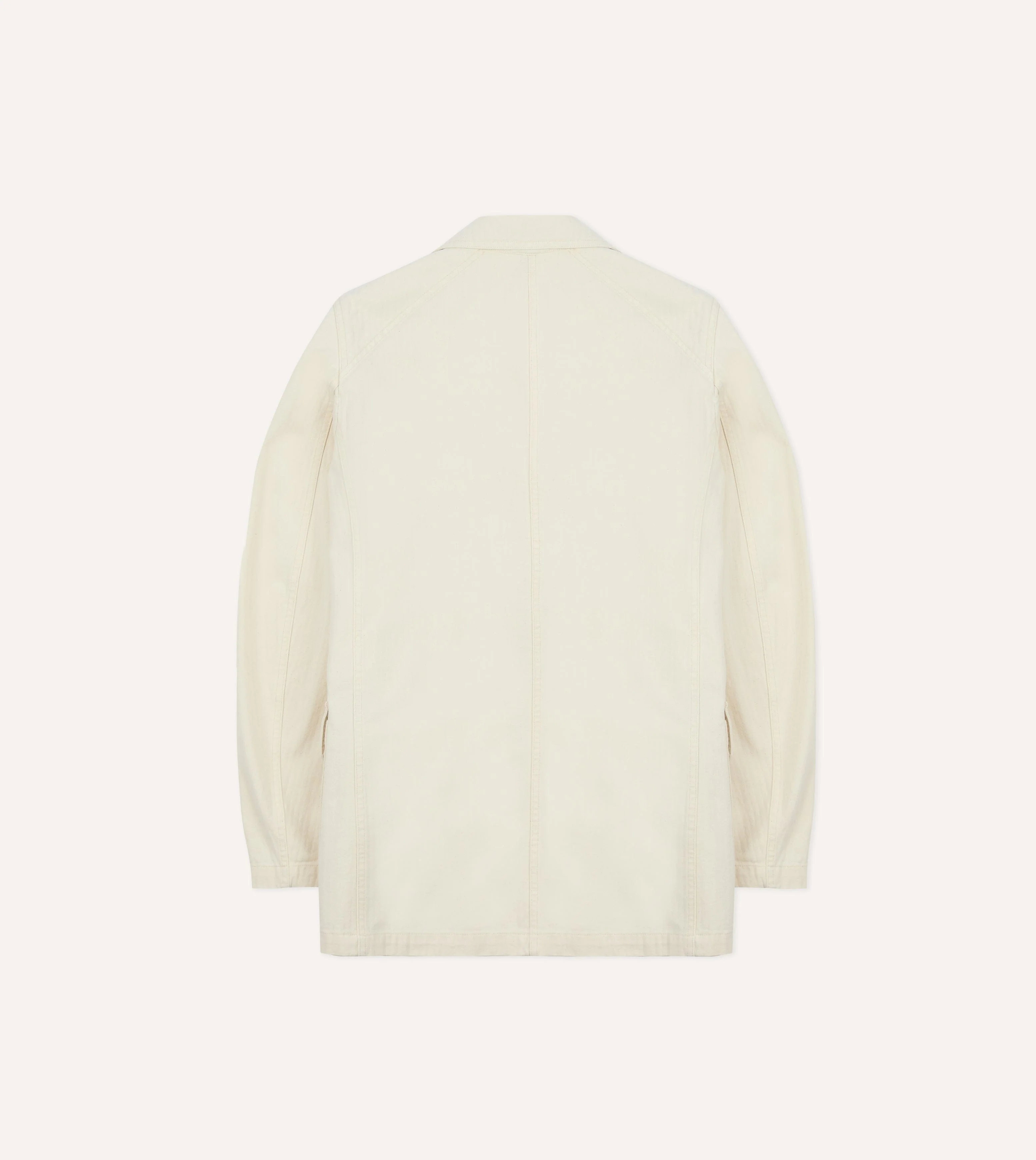 Ecru Herringbone Twill Cotton Games Blazer Mk. I - Image 9