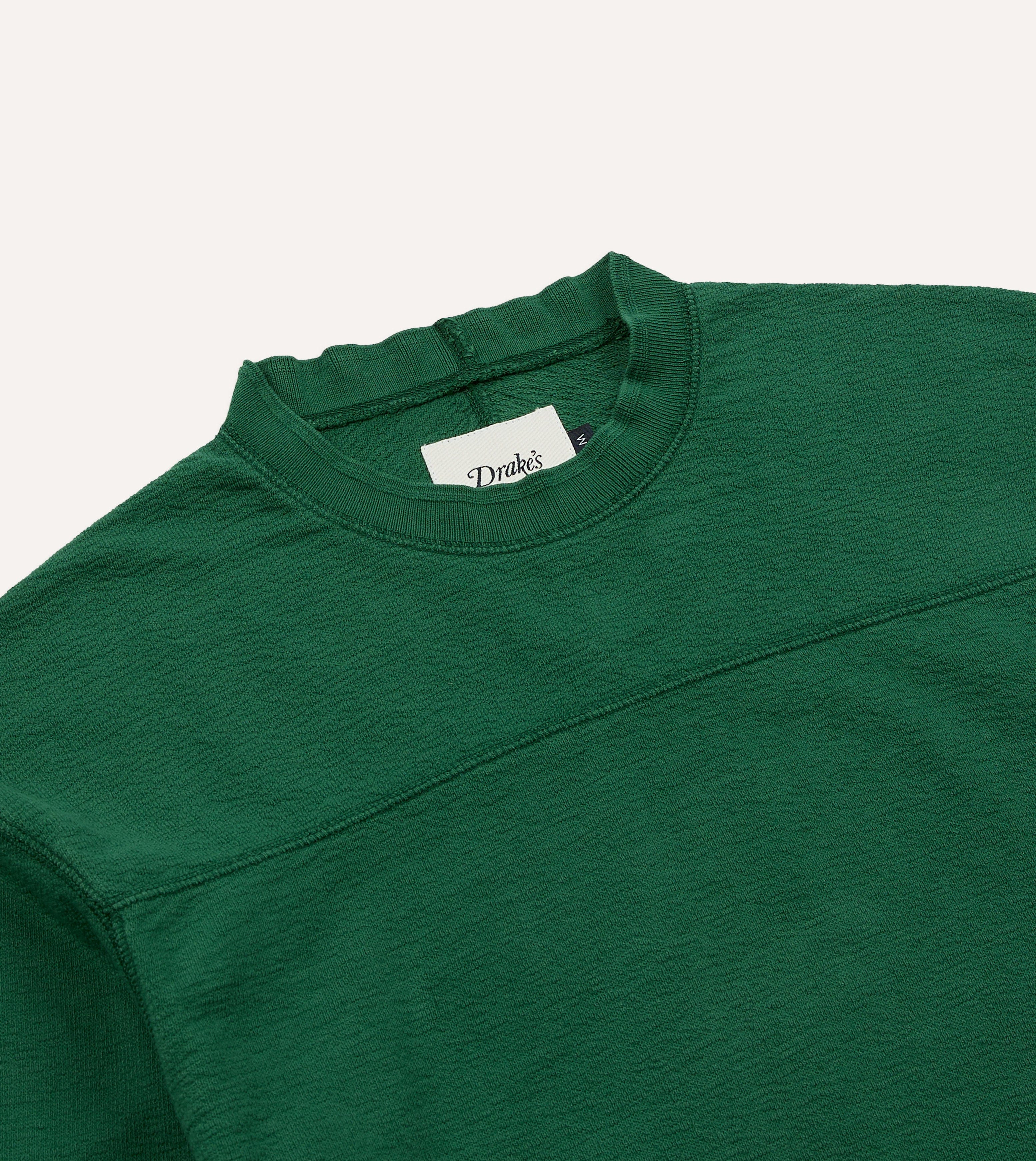 Green ’77’ Appliqué Panelled Cotton Training T-Shirt - Image 3