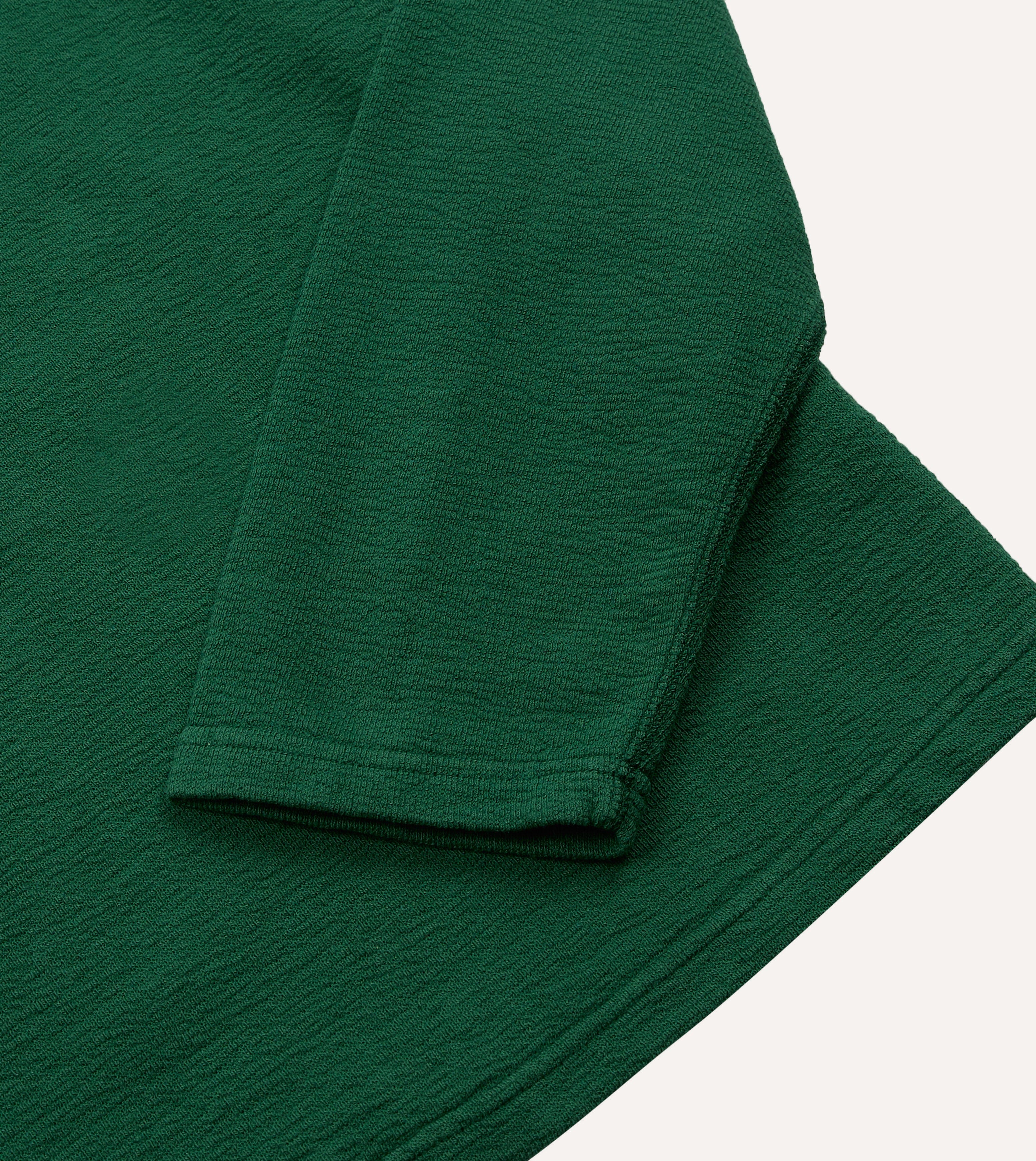 Green ’77’ Appliqué Panelled Cotton Training T-Shirt - Image 4
