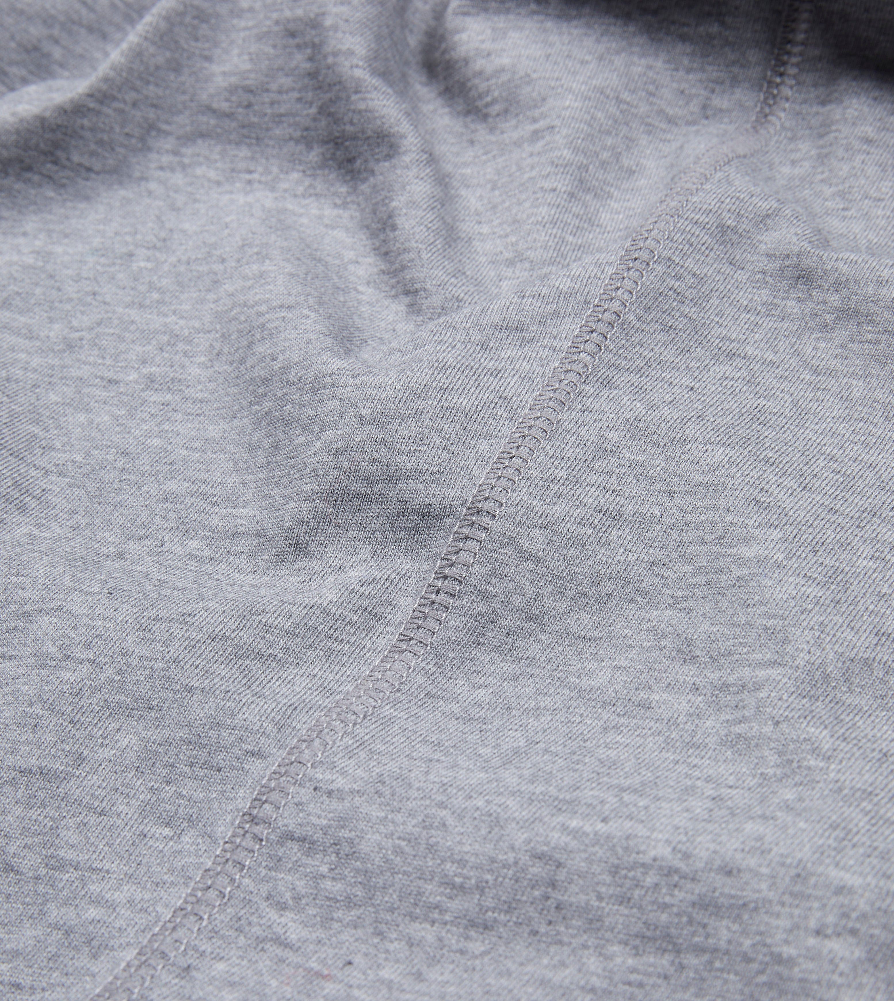Grey Cotton Crew Neck Hiking T-Shirt - Image 4