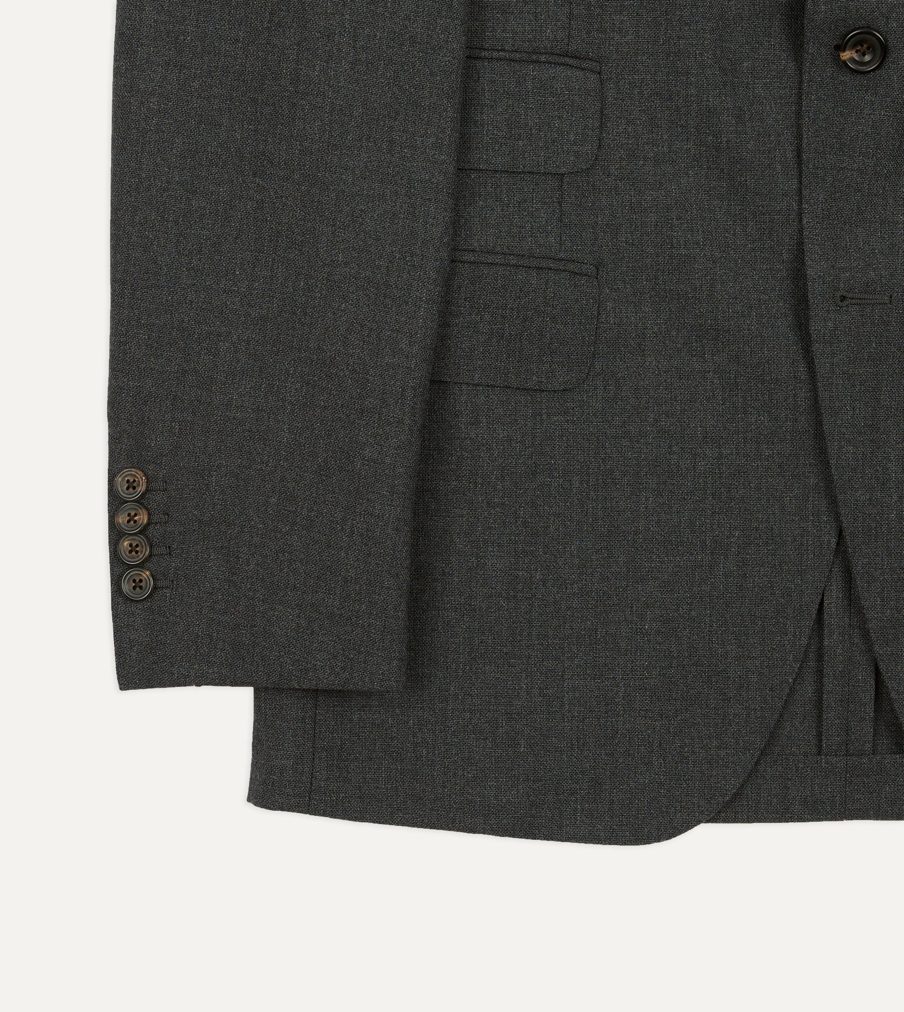 Grey Fresco® Wool Tailored Jacket - Image 6