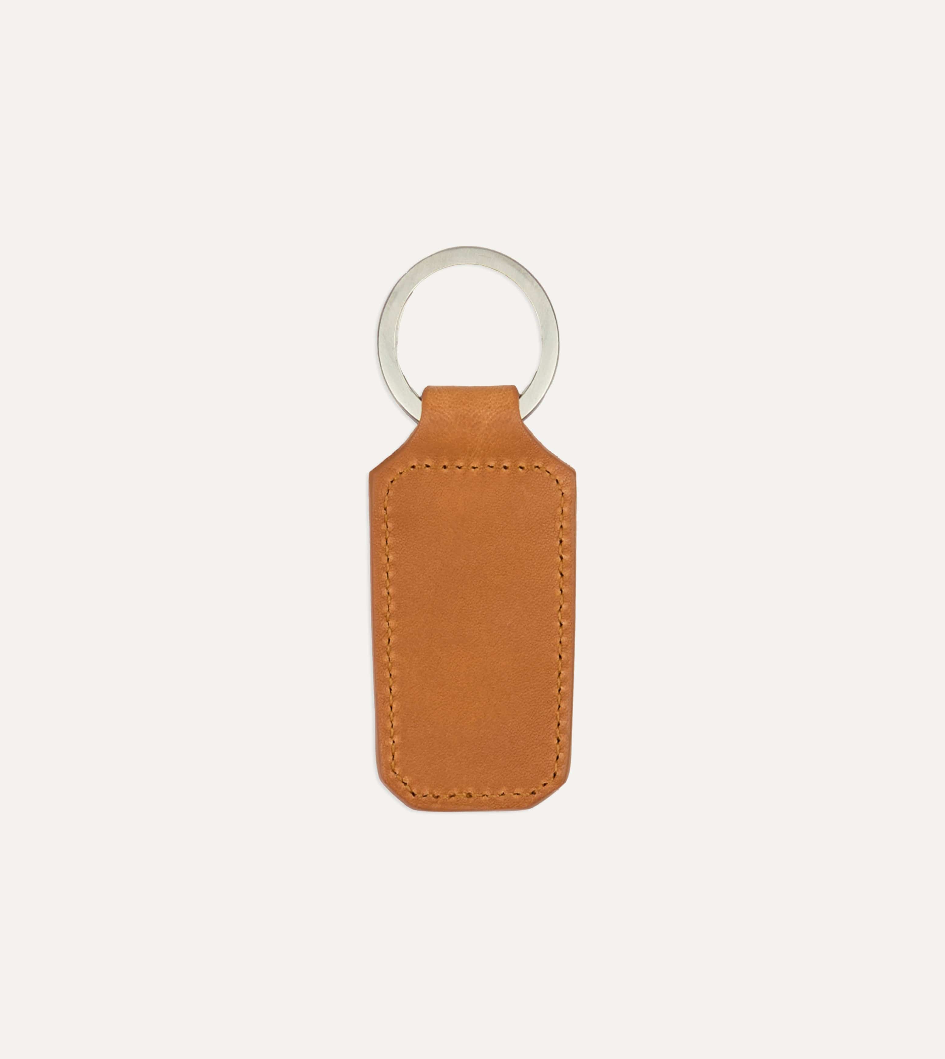 Il Bisonte Leather Key Ring - Image 2