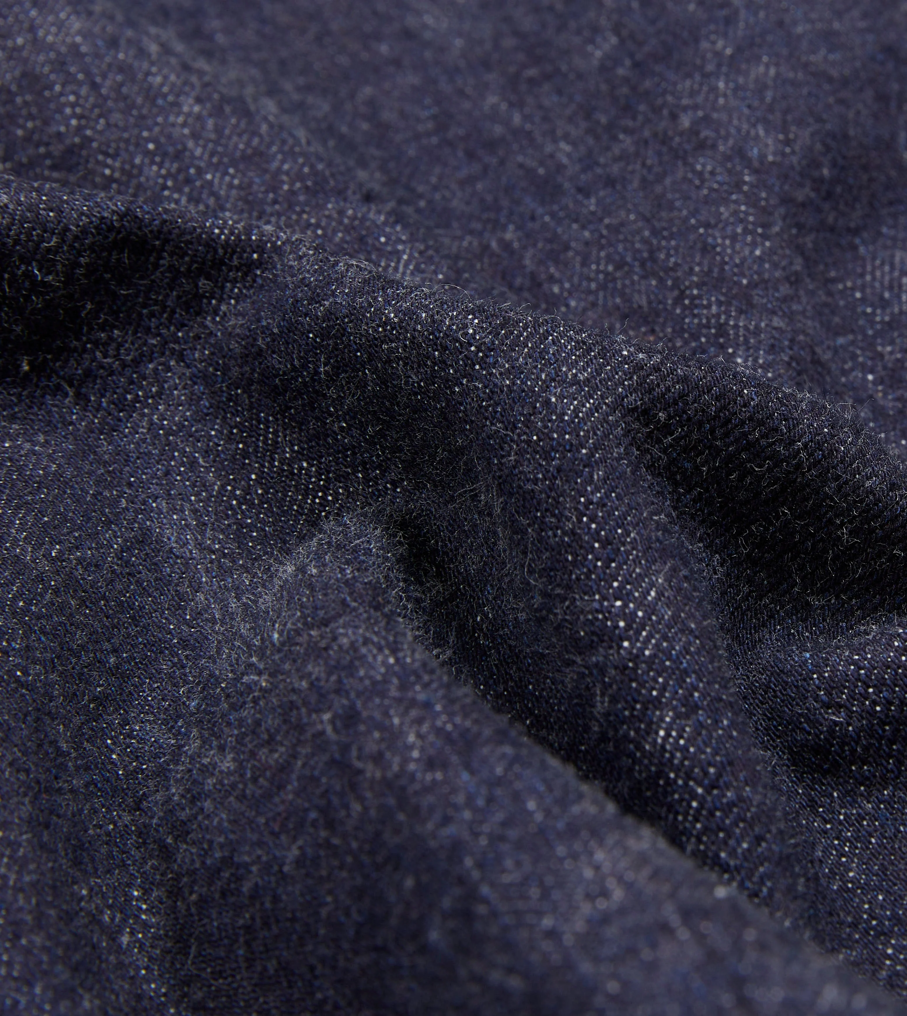 Indigo Rinse Denim Five-Pocket Chore Jacket - Image 2