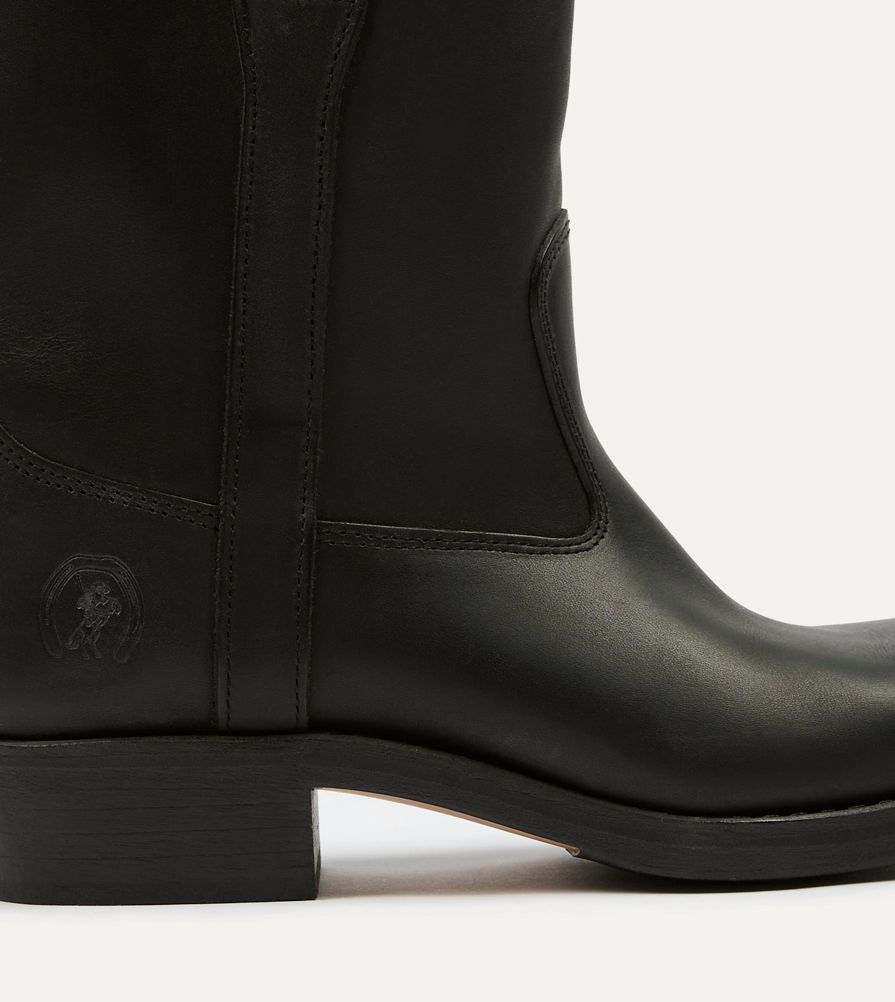 La Botte Gardiane Demi Camarguaise Black Leather Boots - Image 3