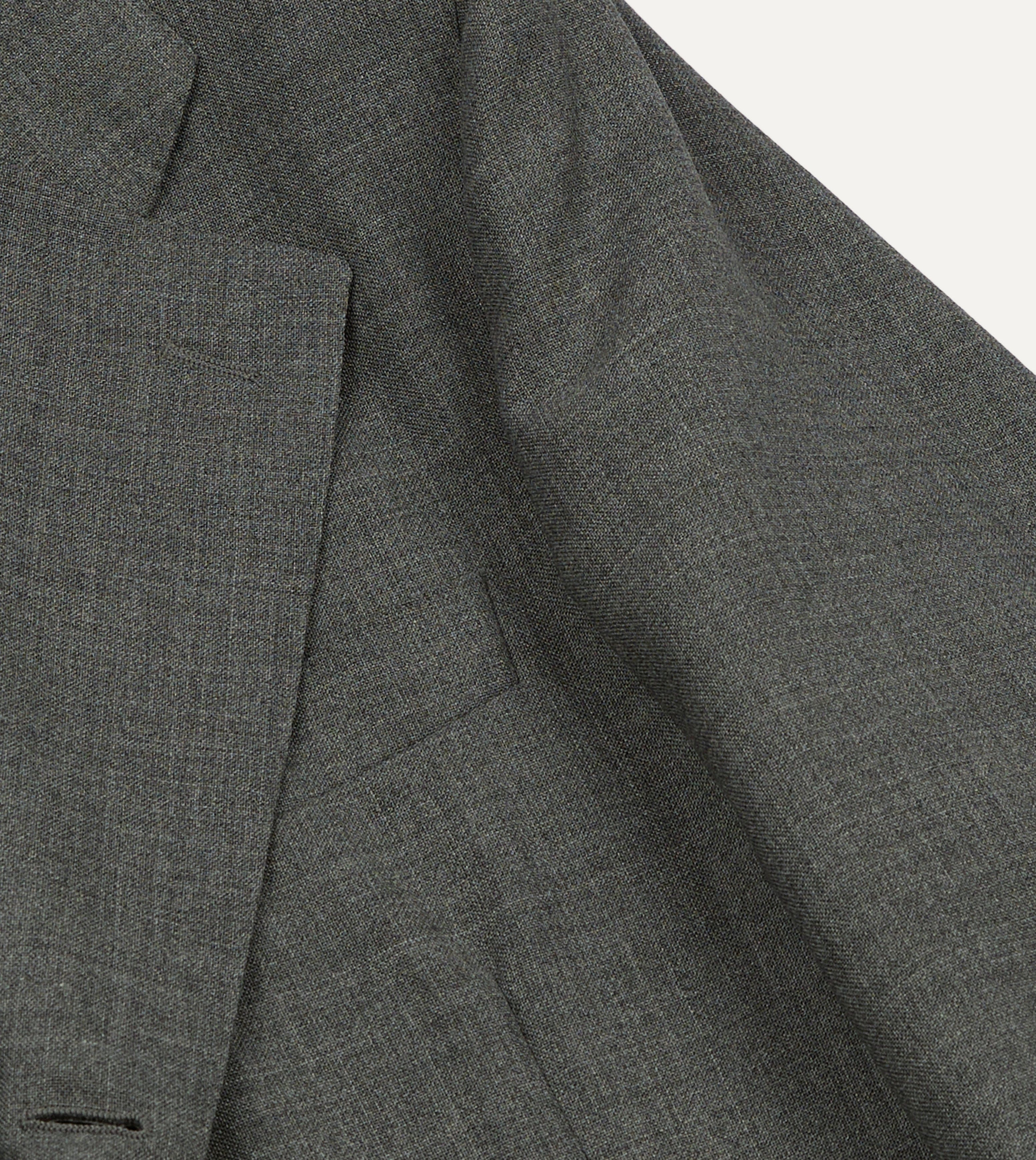 Light Grey Fresco Lite® Wool Tailored Jacket - Image 4