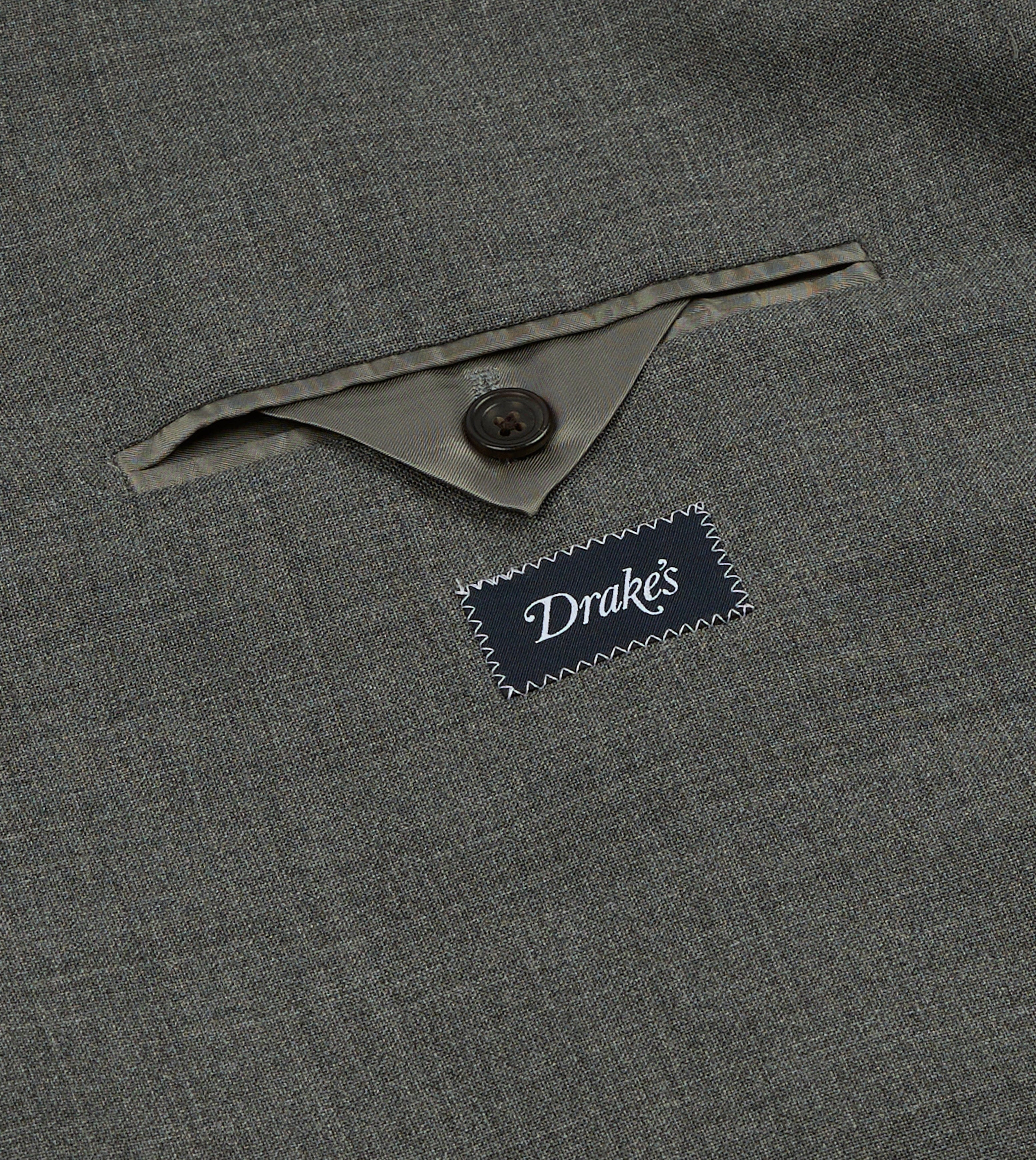 Light Grey Fresco Lite® Wool Tailored Jacket - Image 7