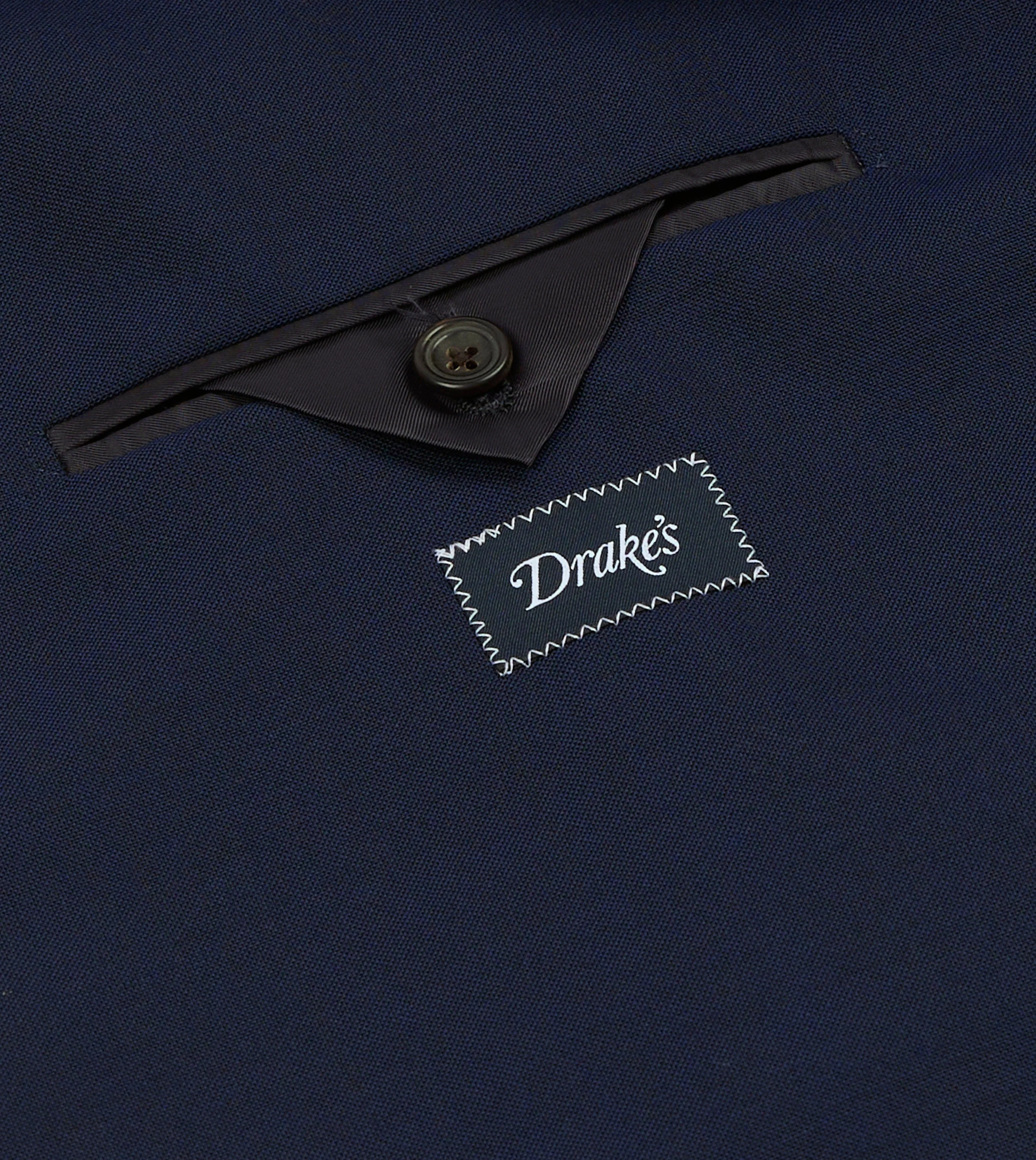 Light Navy Fresco Lite® Wool Tailored Jacket - Image 7