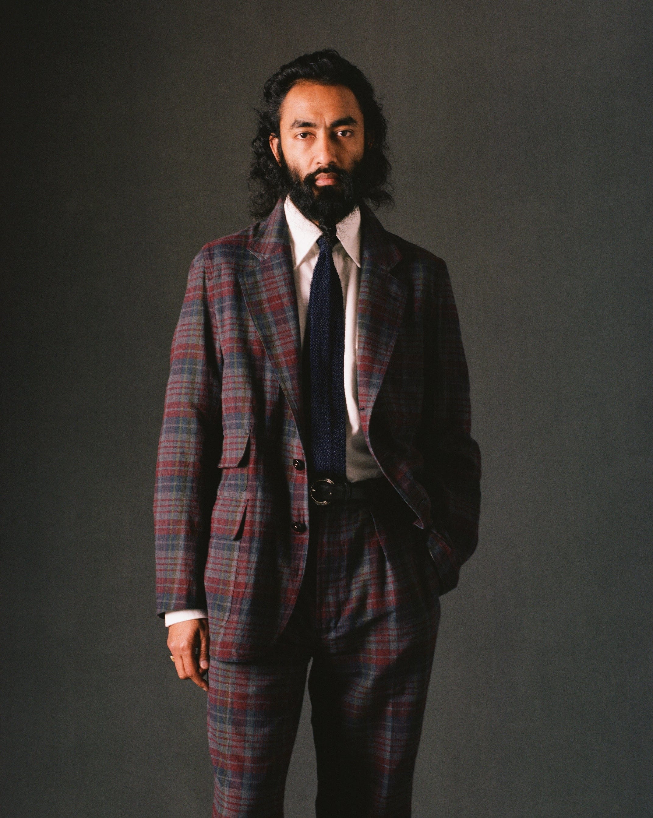 Madras Check Games Trouser - Image 3