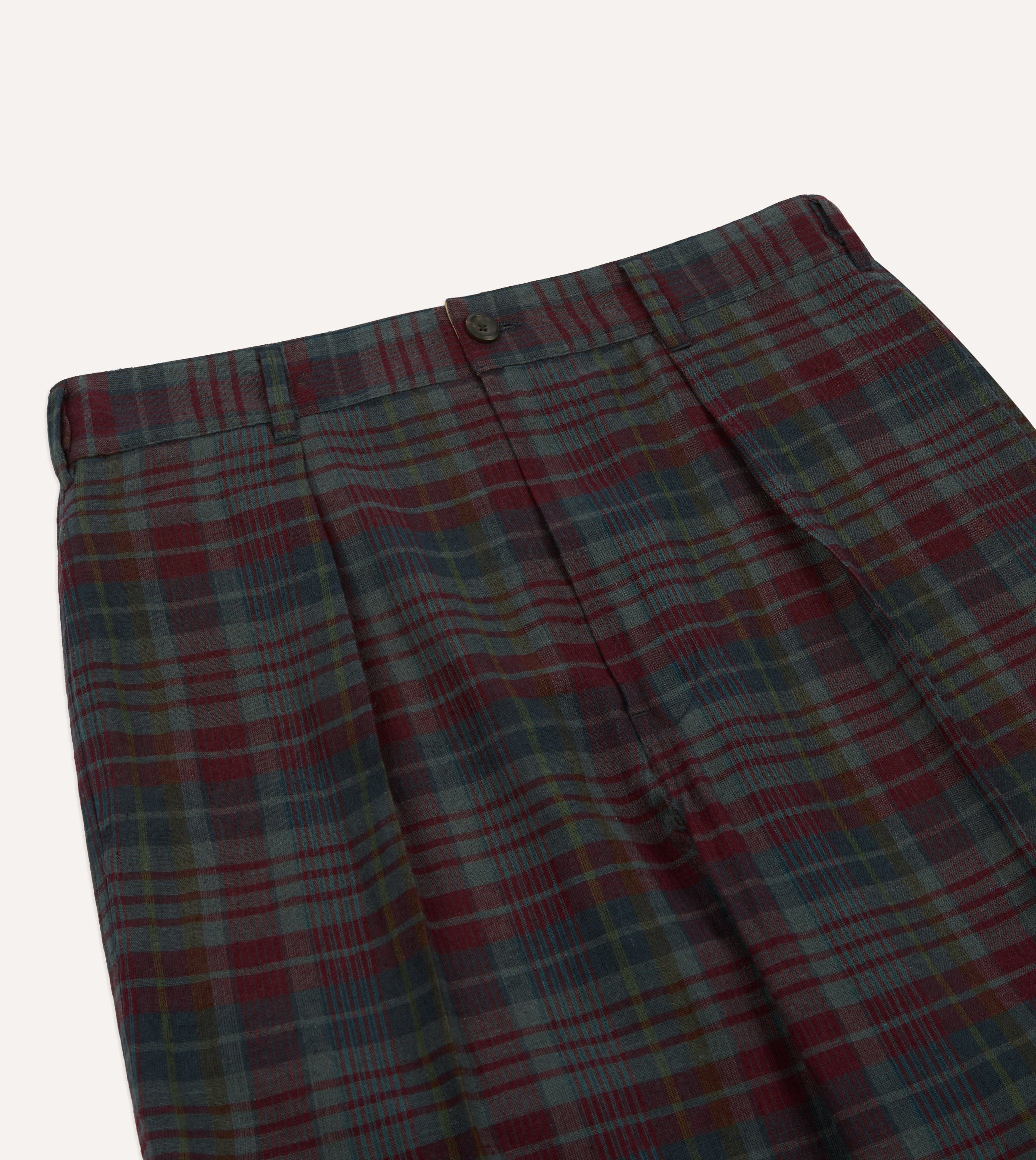 Madras Check Games Trouser - Image 6