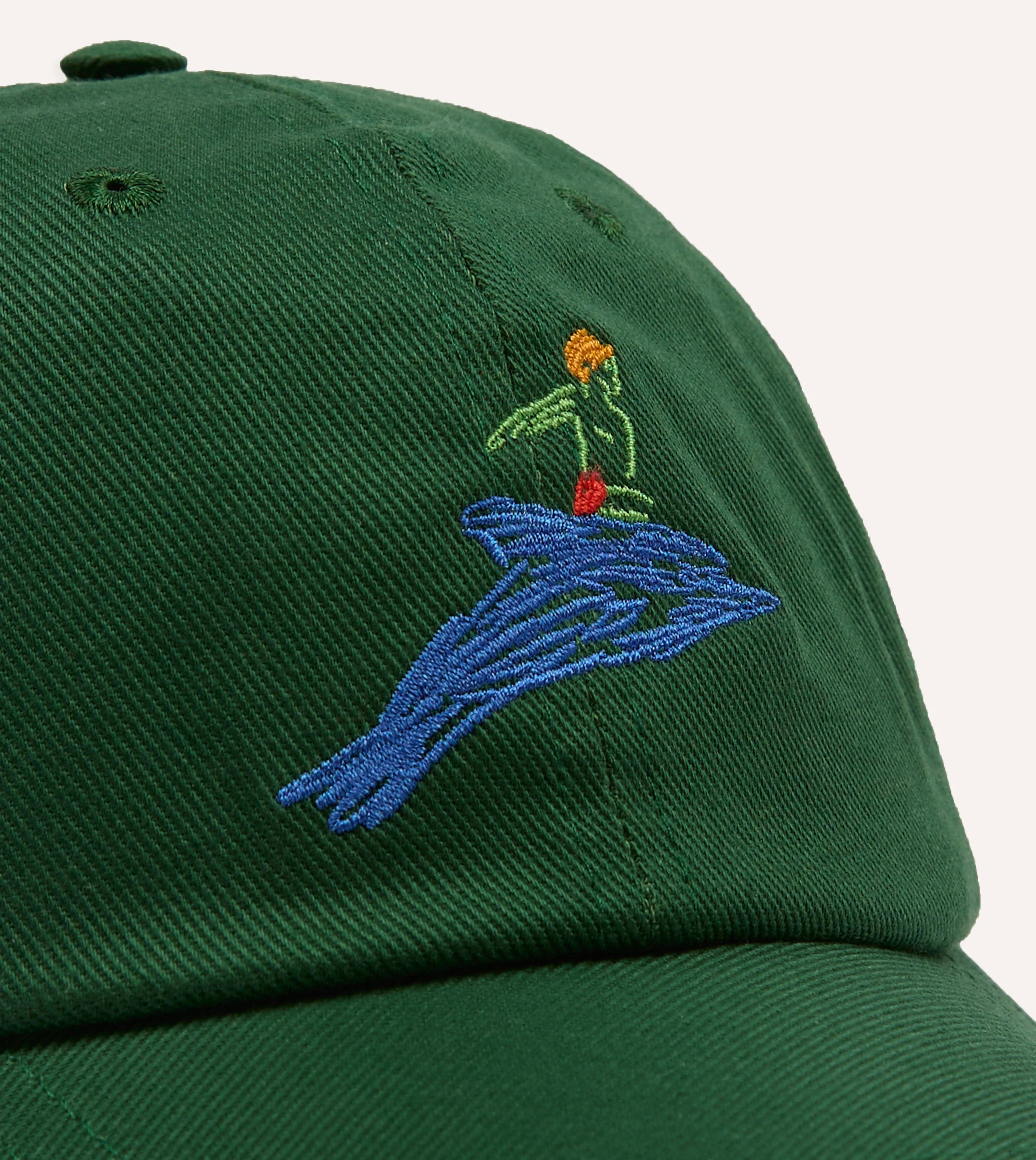 Michael McGregor for Drake's Dolphin Cotton Baseball Cap - Image 3