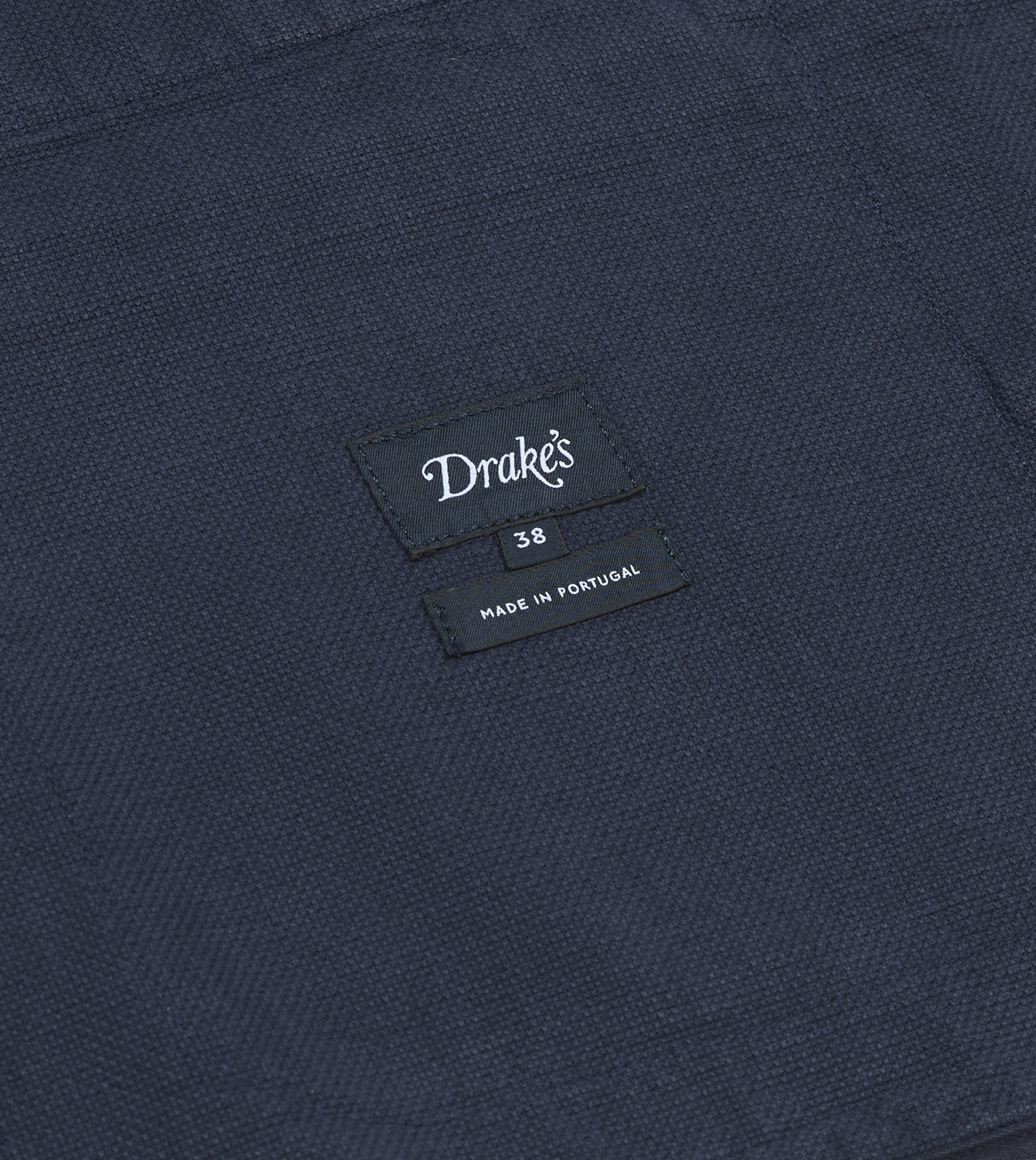 Navy Cotton Artist Vest - Image 7