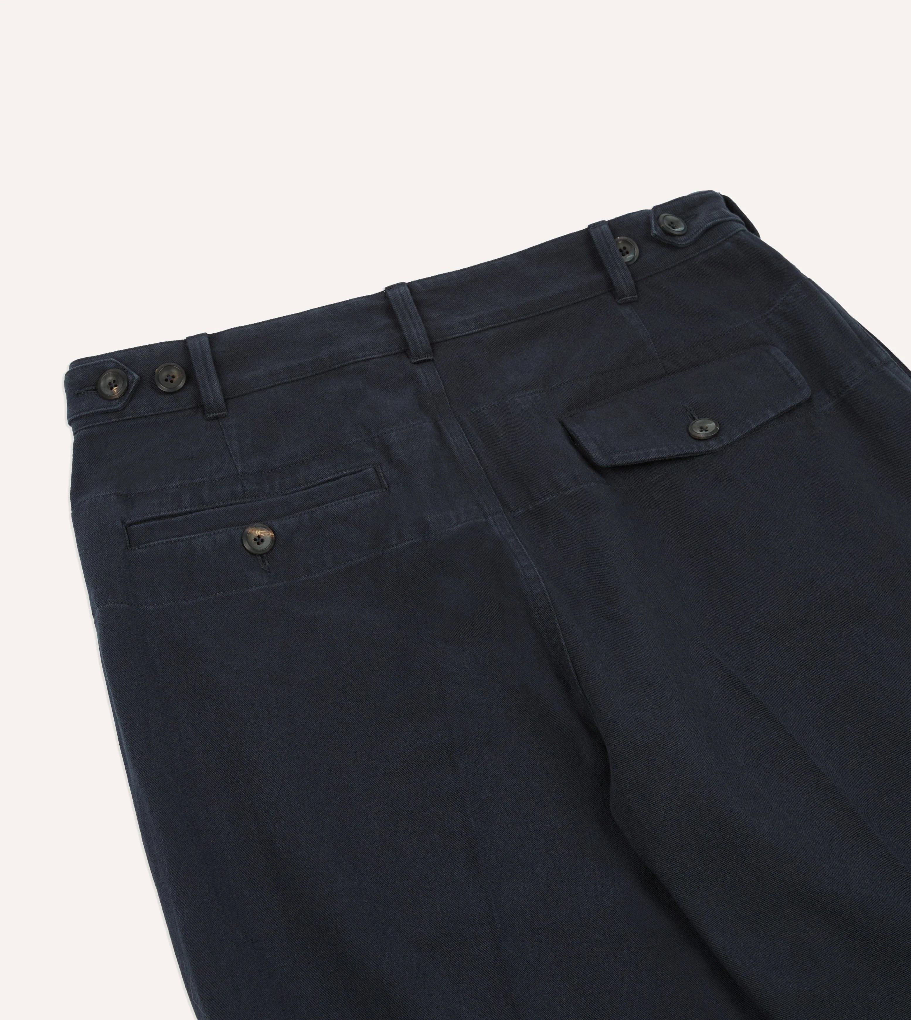 Navy Cotton Twill Field Games Trouser - Image 5
