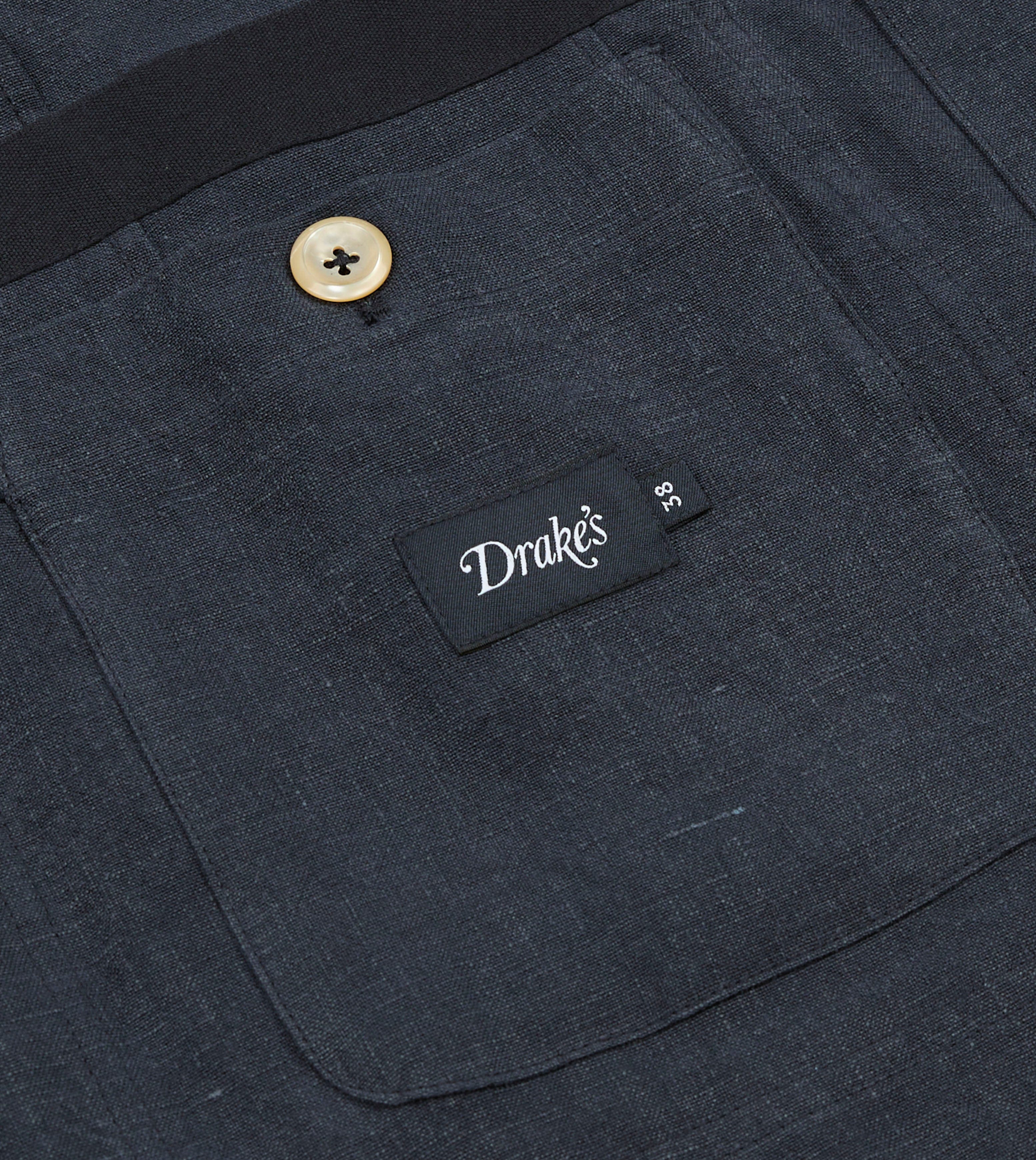 Navy Linen Games Blazer Mk. III - Image 8