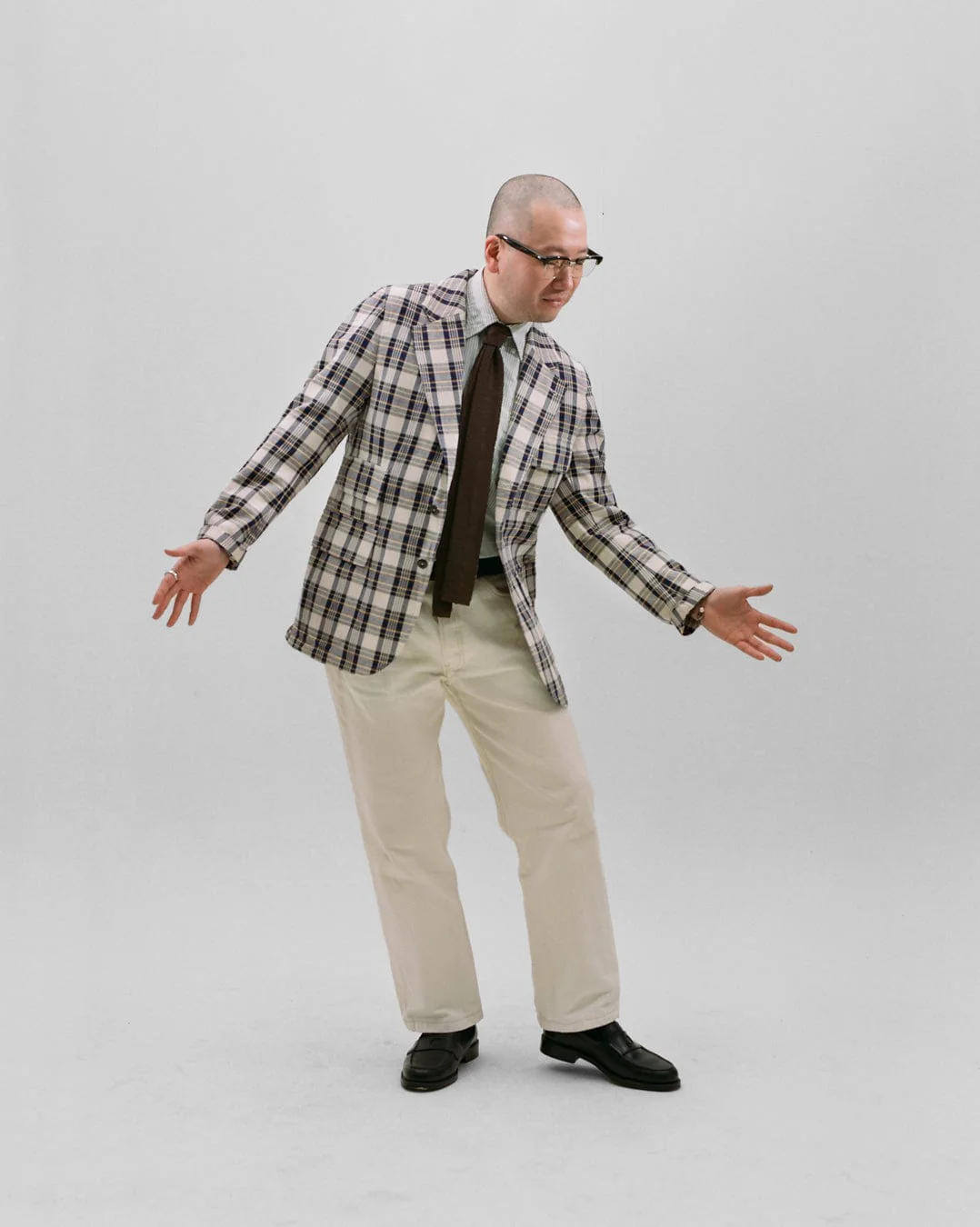 Navy Madras Check Games Blazer Mk. IV - Image 10