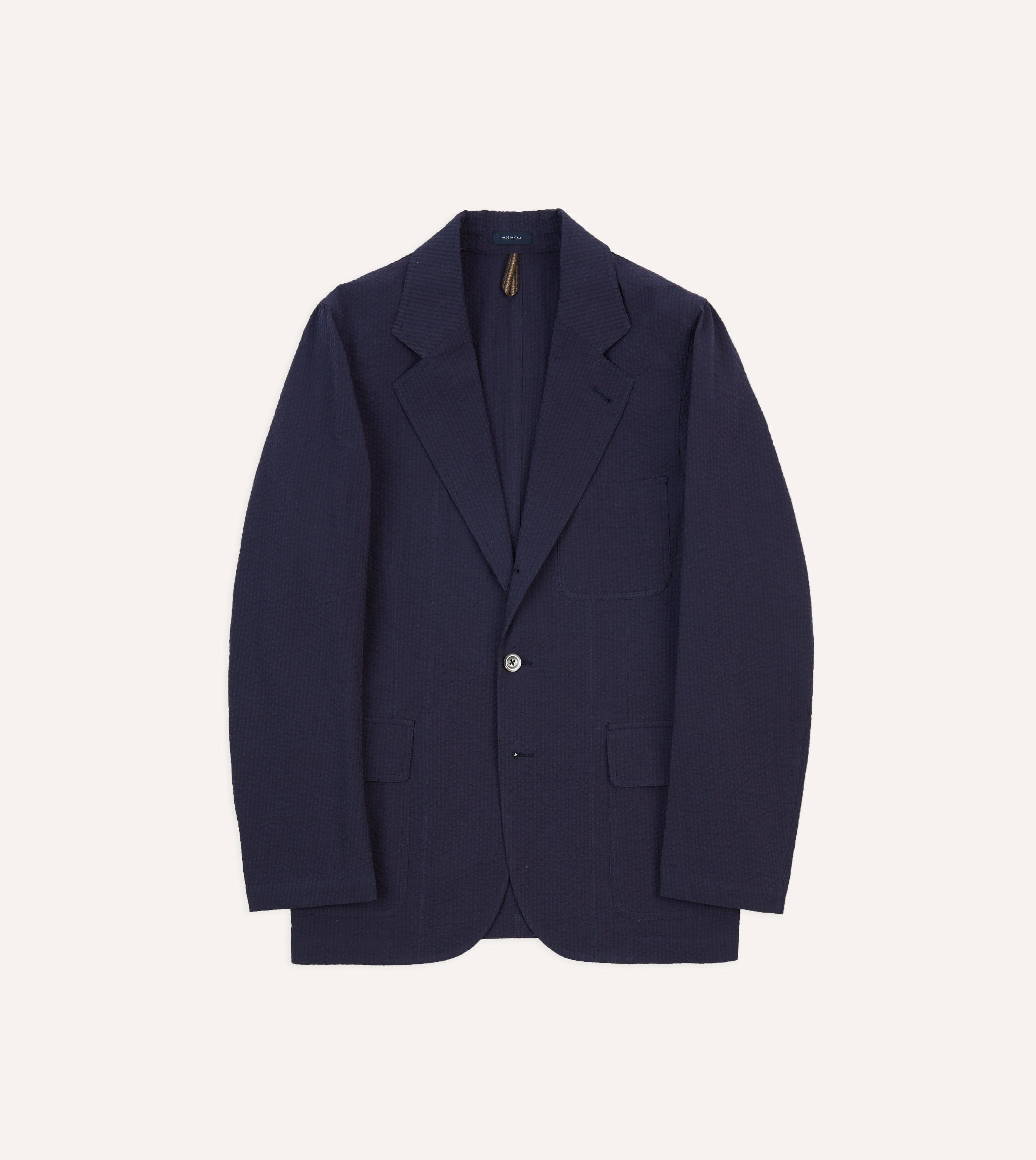 Navy Seersucker Games Blazer Mk. I - Image 3