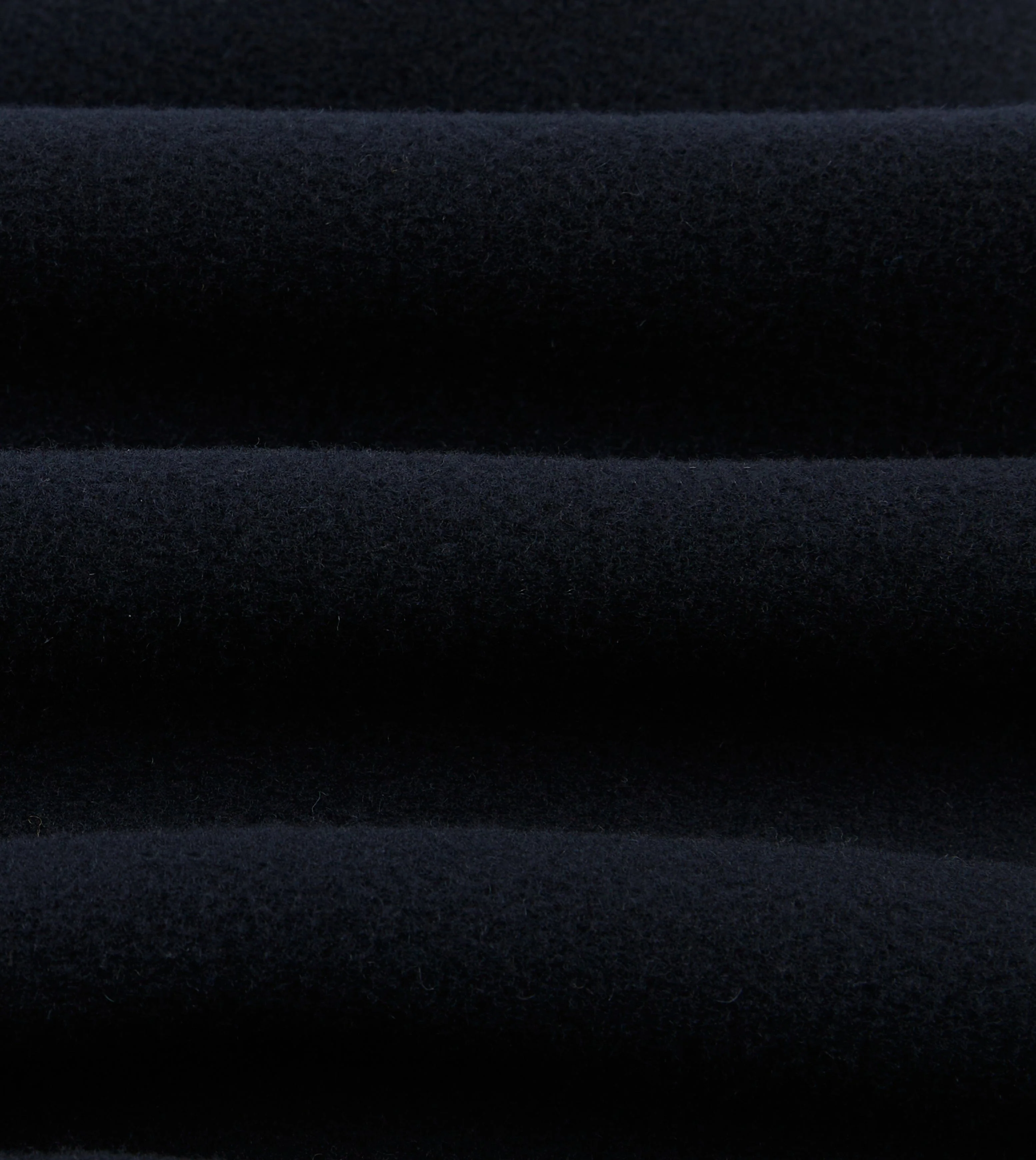 Navy Wool Double-Breasted Peacoat - Image 2