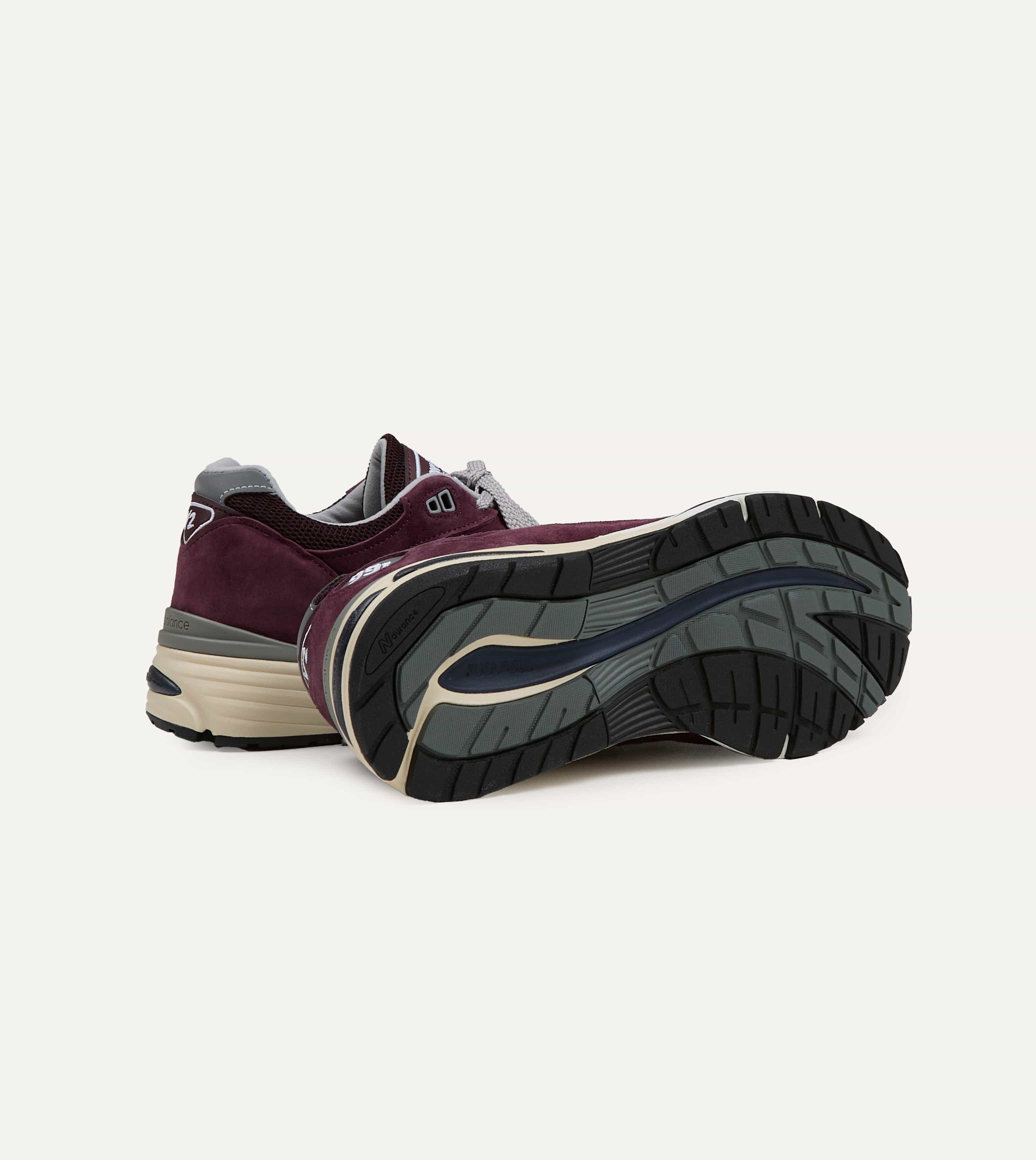 New Balance Catawba Grape Made in UK 991v2 Trainers - Image 2