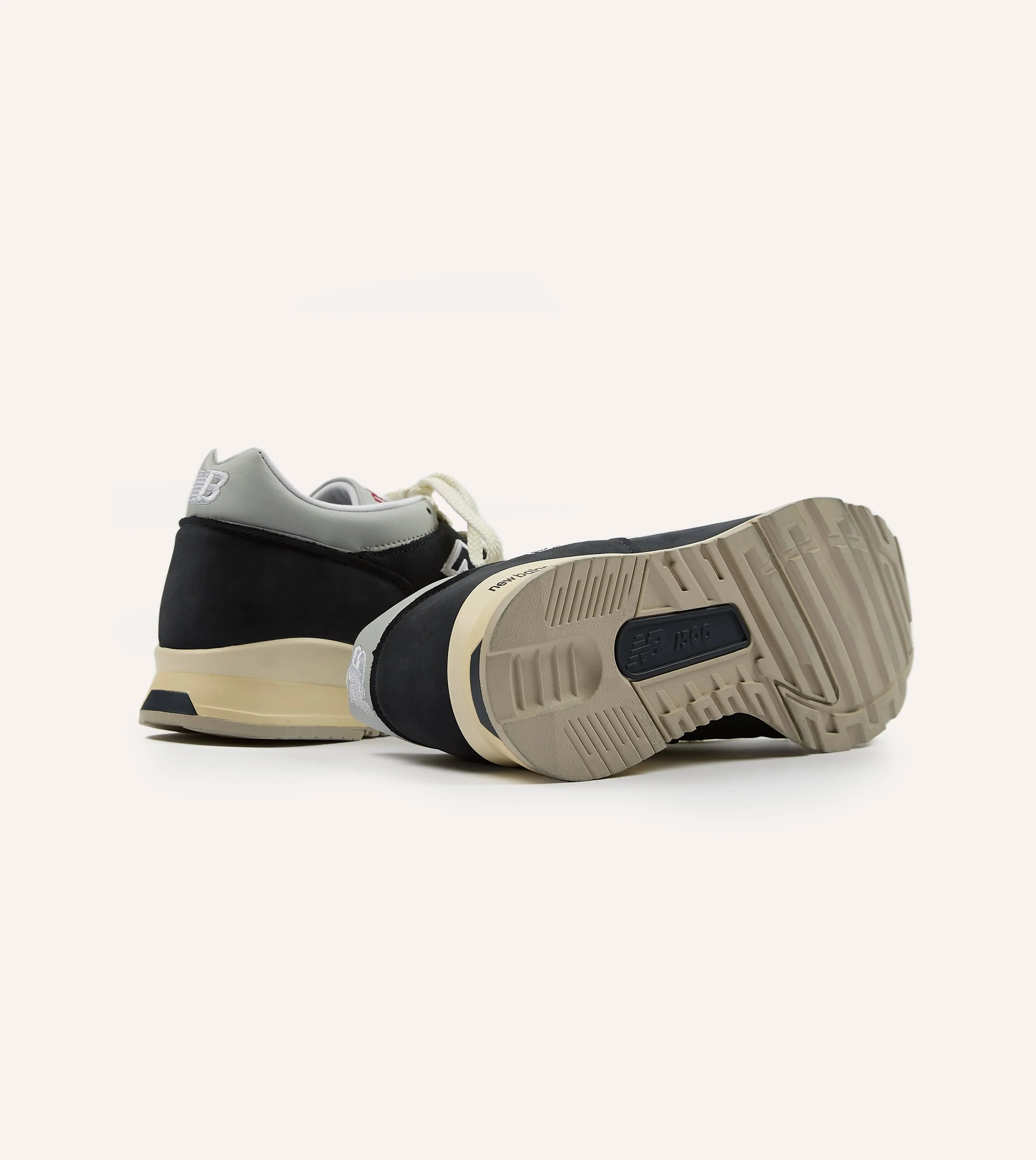 New Balance Navy Vintage Sport Made in UK 1500 Trainers - Image 2