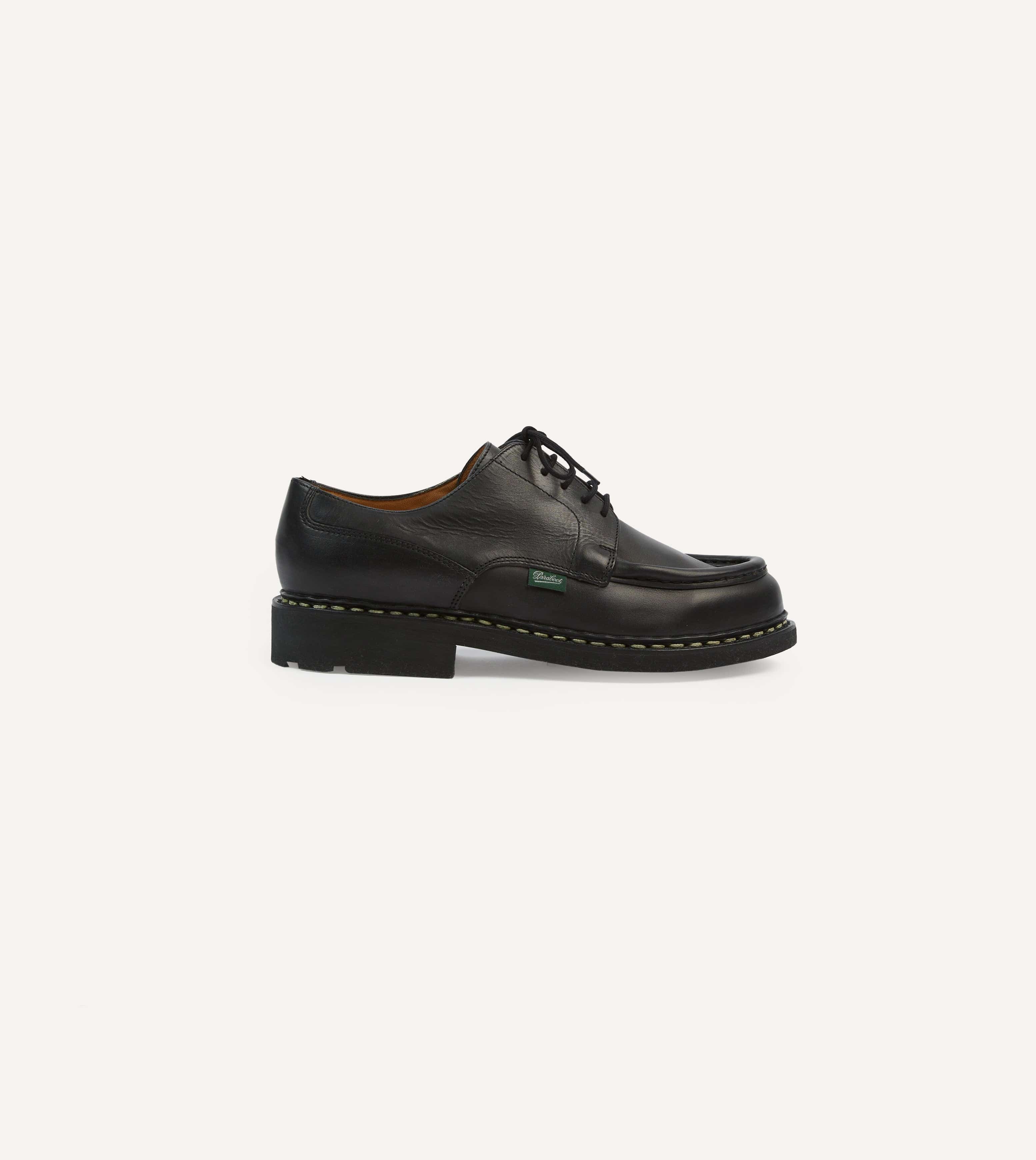 Paraboot Villandry Noir Calf Leather Derby Shoe - Image 6
