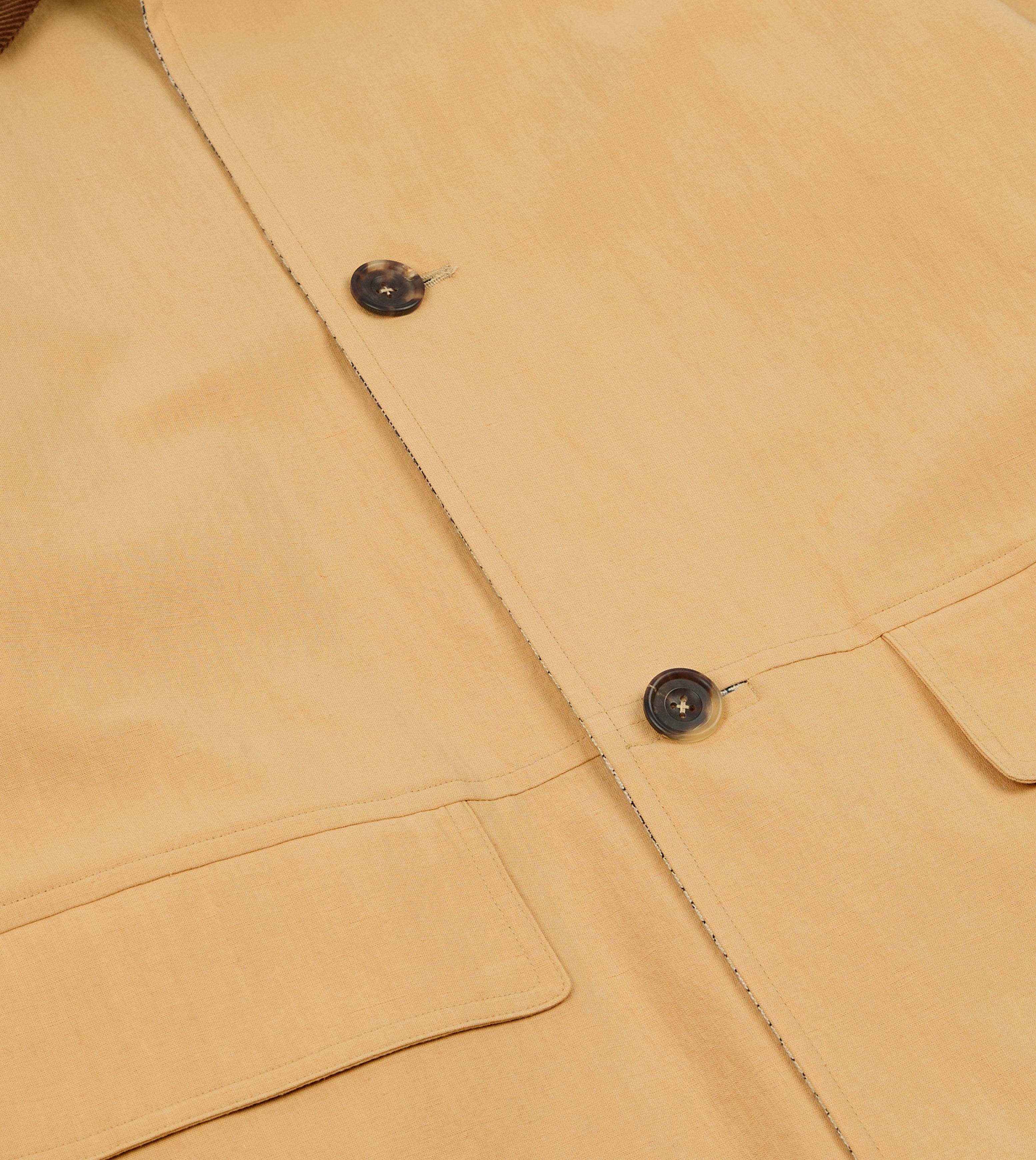 Reversible Linen–Cotton Raglan Mac - Image 7