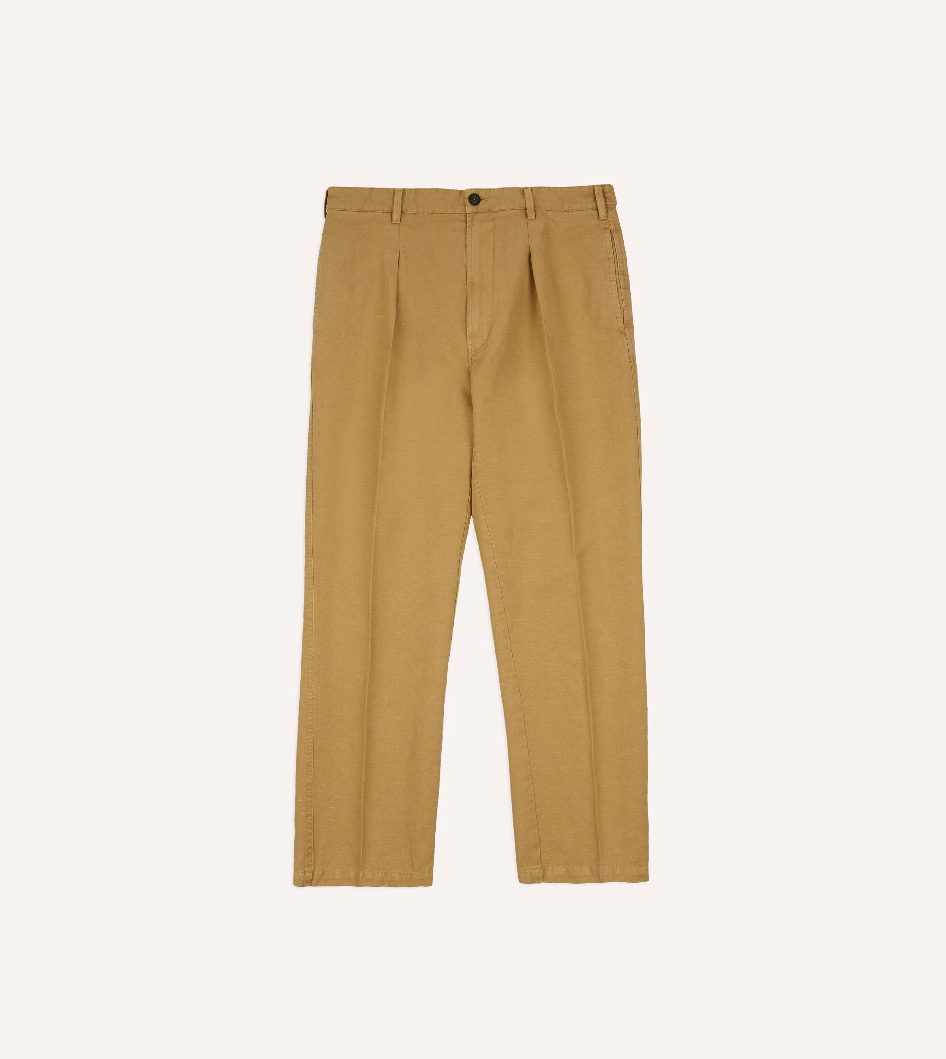 Sand Cotton-Linen Games Trouser - Image 3