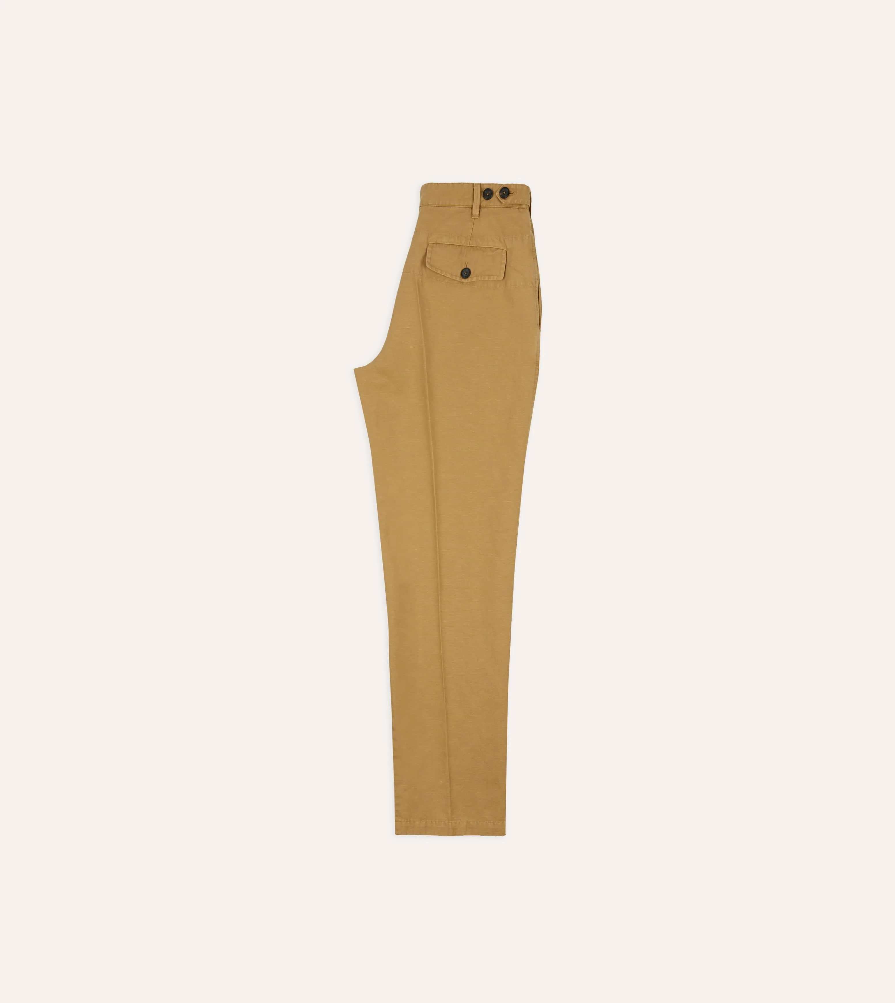 Sand Cotton-Linen Games Trouser - Image 6
