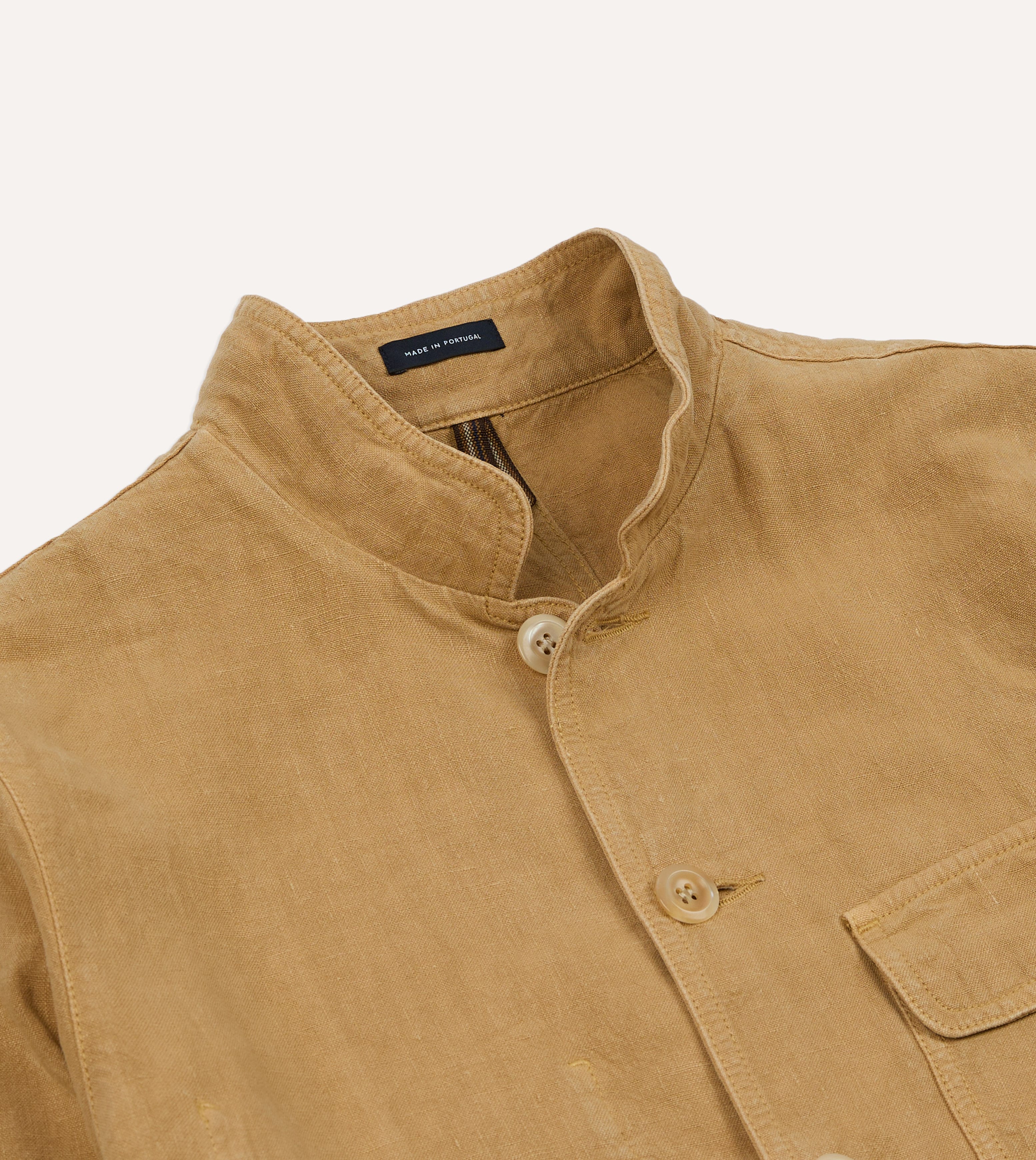 Sand Linen Forestière Jacket - Image 4