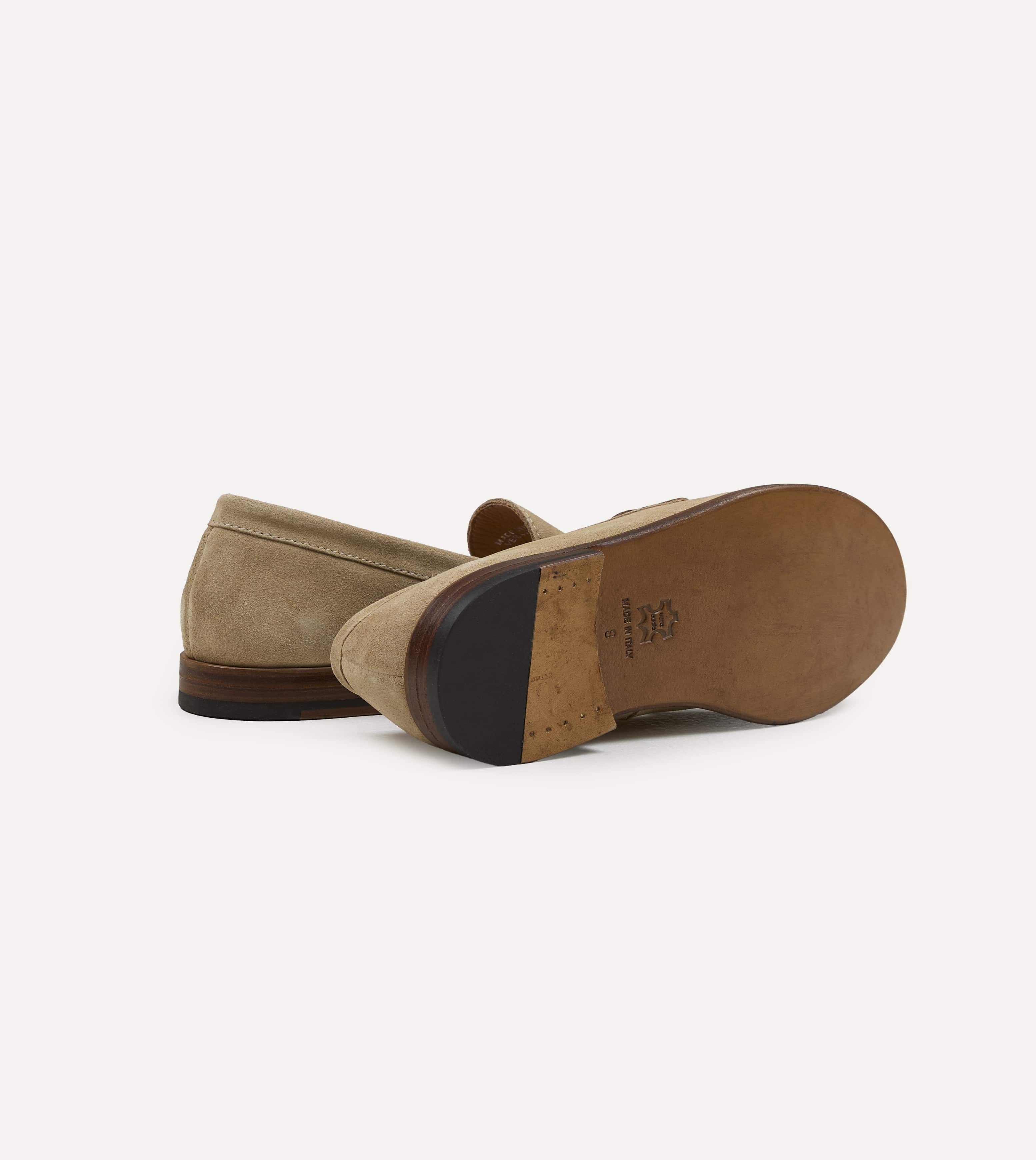 Sand Suede Henri Summer Loafer - Image 3