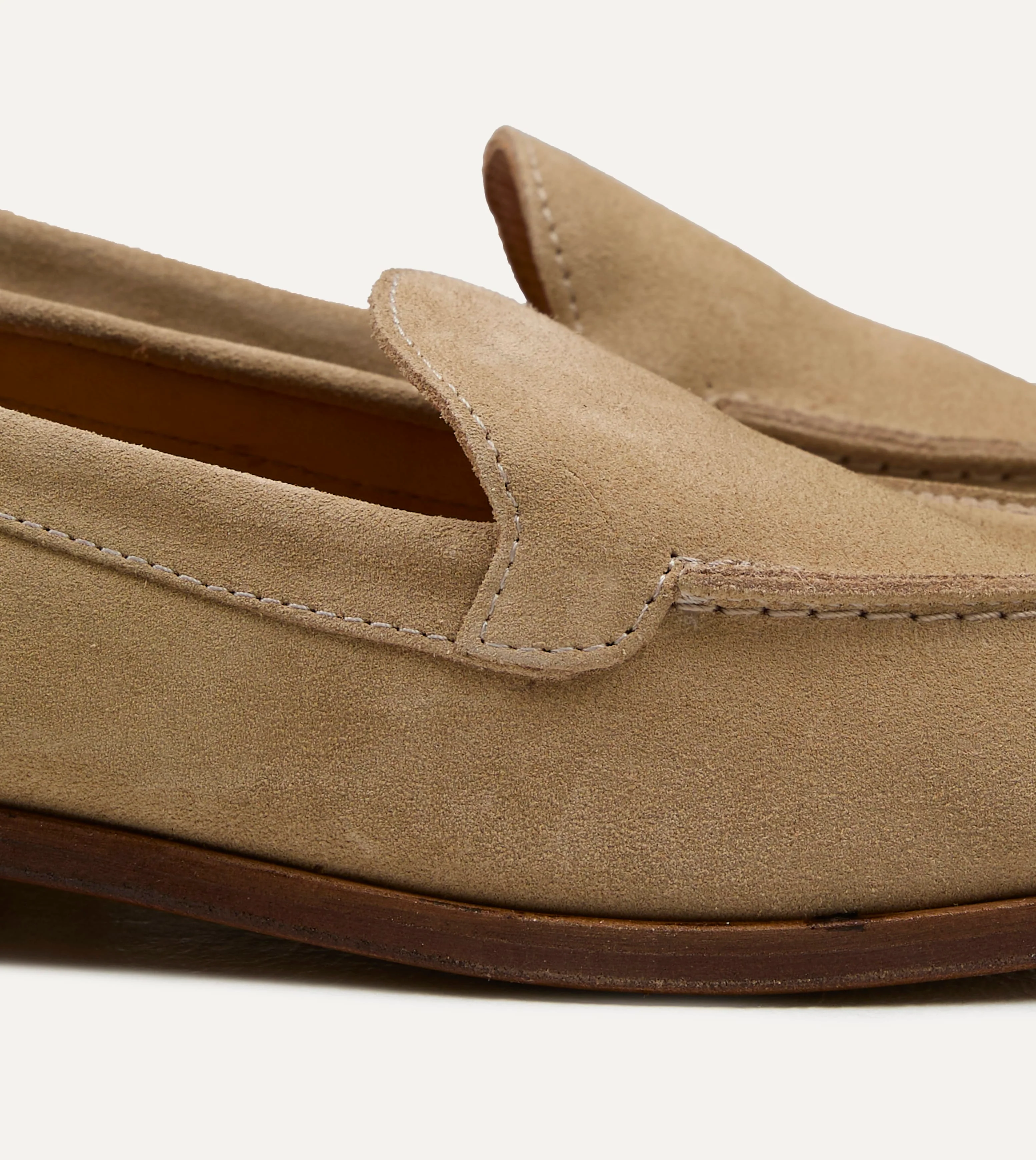 Sand Suede Henri Summer Loafer - Image 4