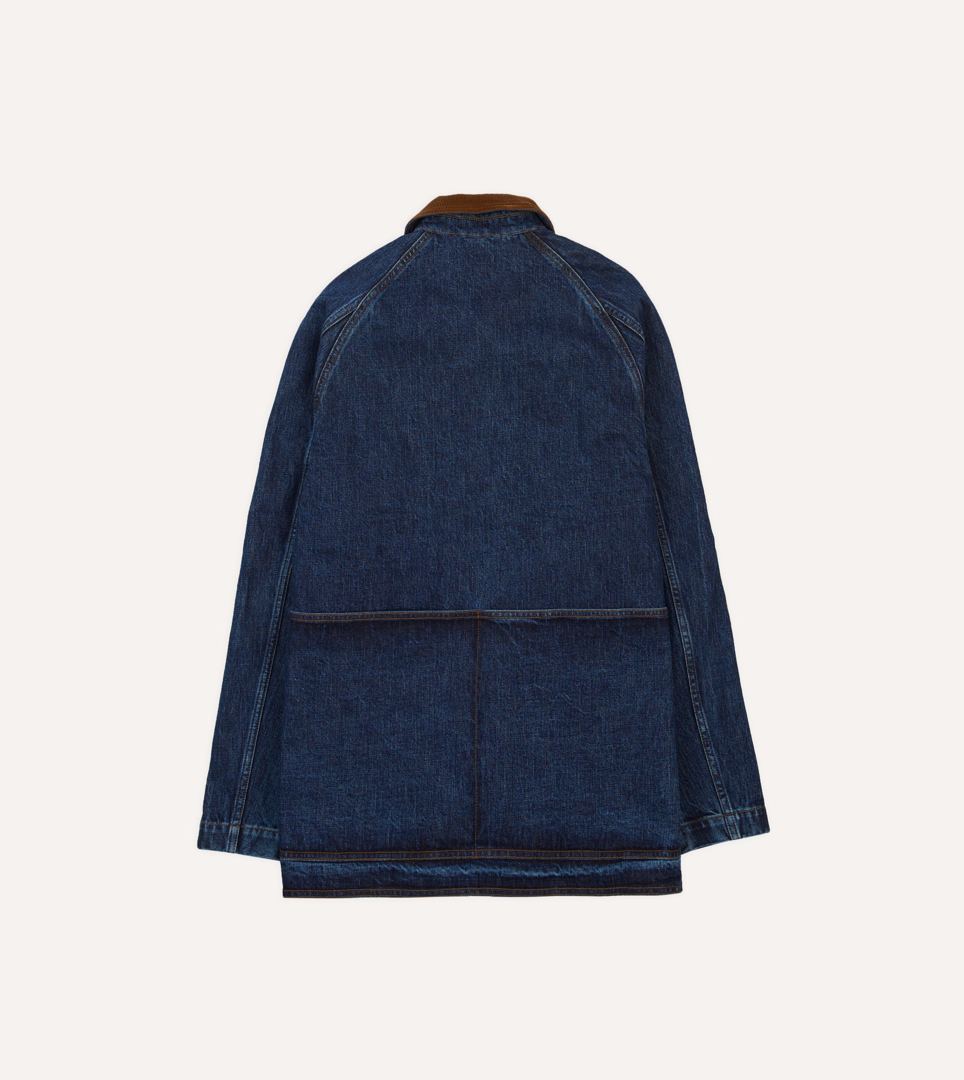 Stone Wash Denim Field Jacket - Image 7