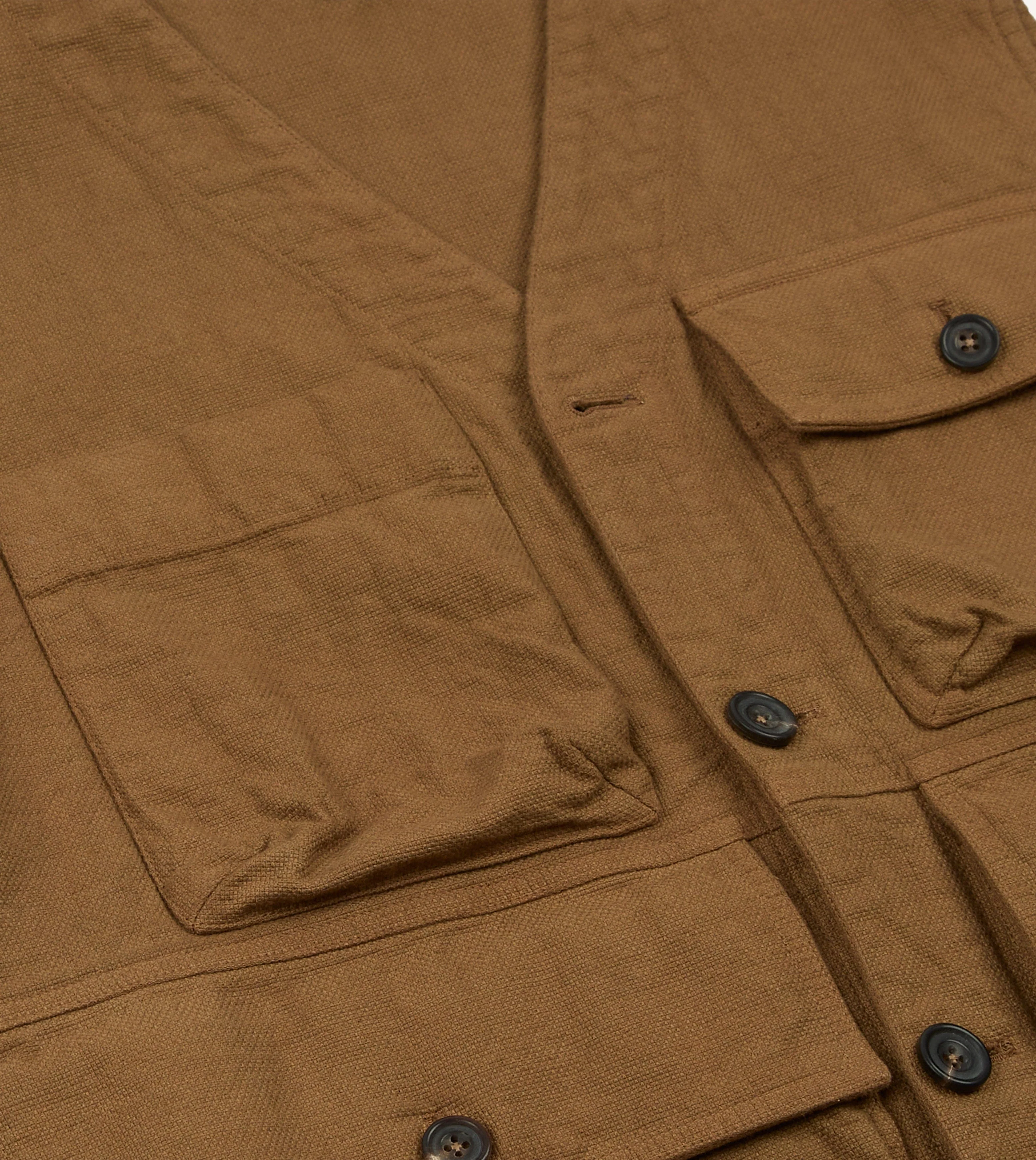 Tobacco Cotton Utility Vest - Image 6